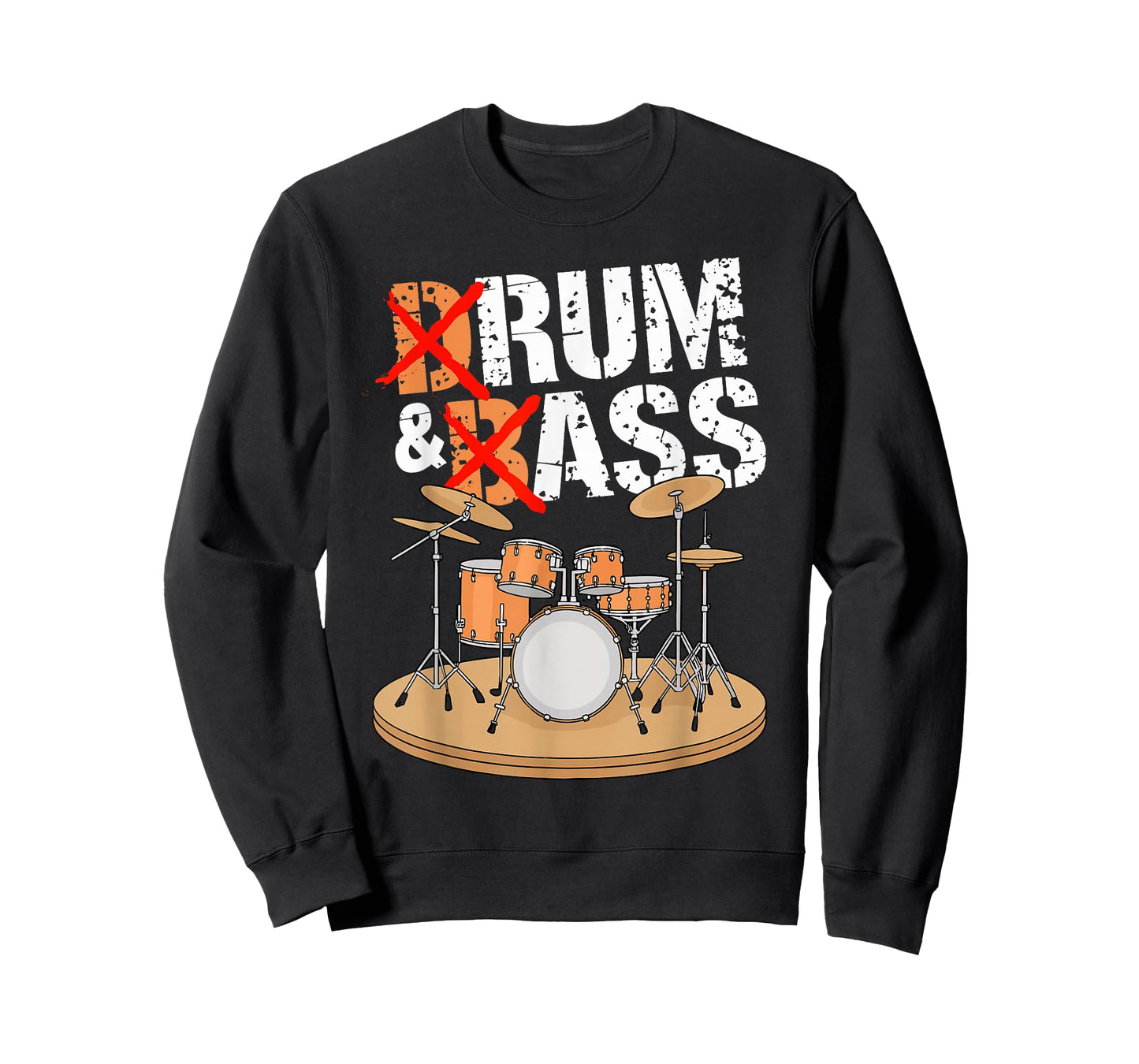 Rum And Bass Snare Drum Drumming Music Instrument Drummer T-Shirt