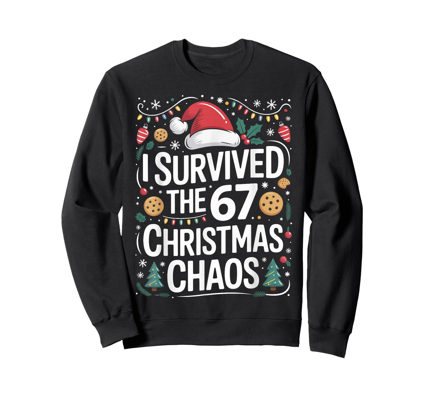 Students Saying 6-7 Funny Six Seven Teacher Christmas Humor T-Shirt