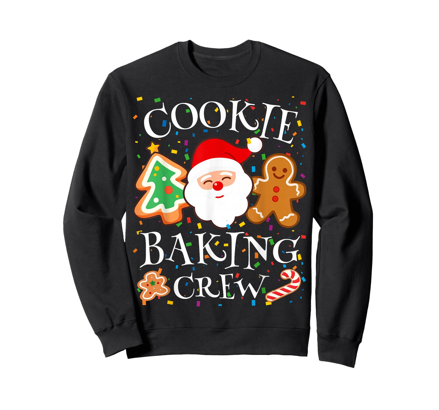 Christmas Cookie Baking Crew Cookie Crew Family Kids Pajamas T-Shirt