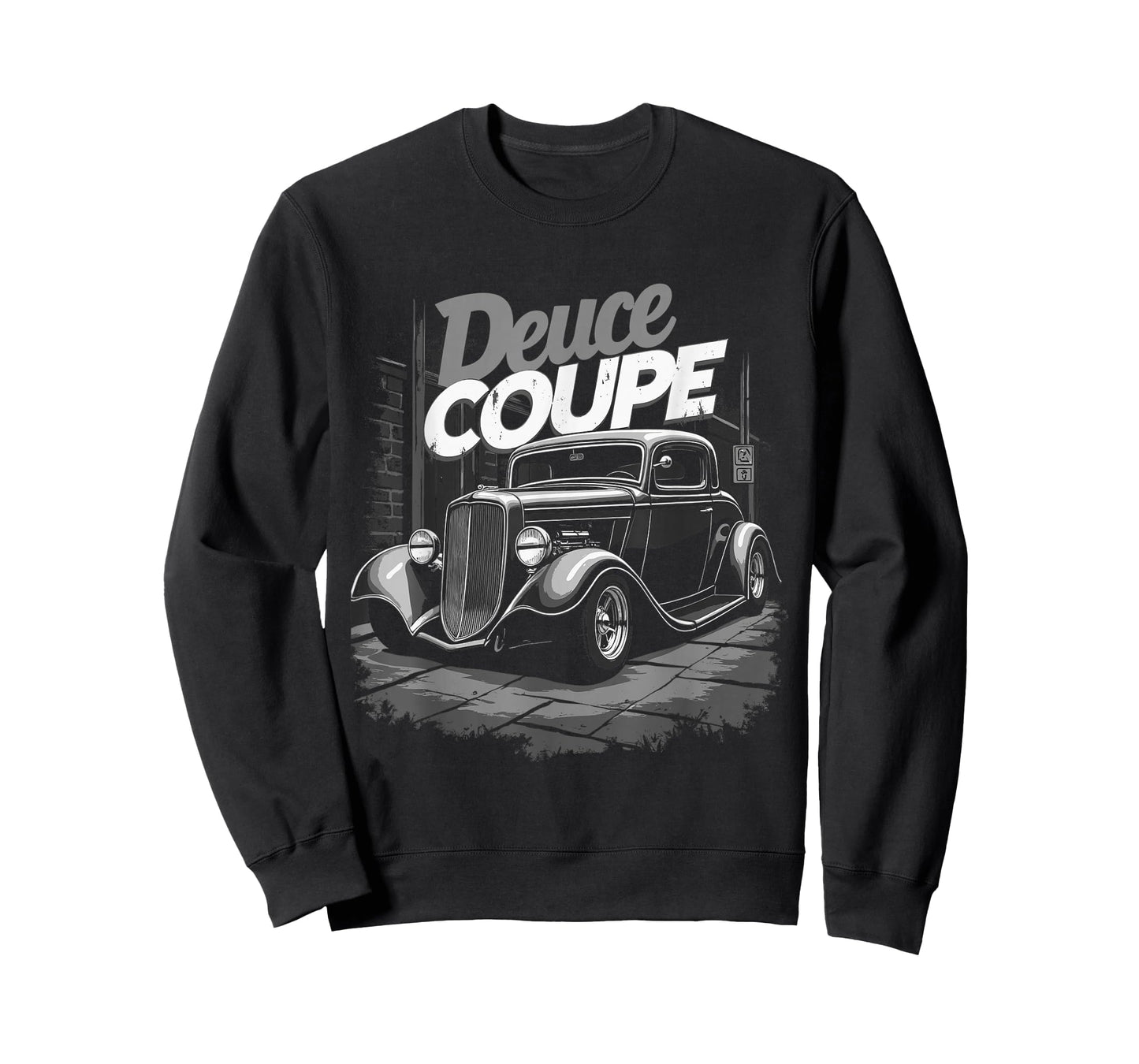 1932 Retro Hot Rod car graphic Deuce Coupe 3 window T-Shirt