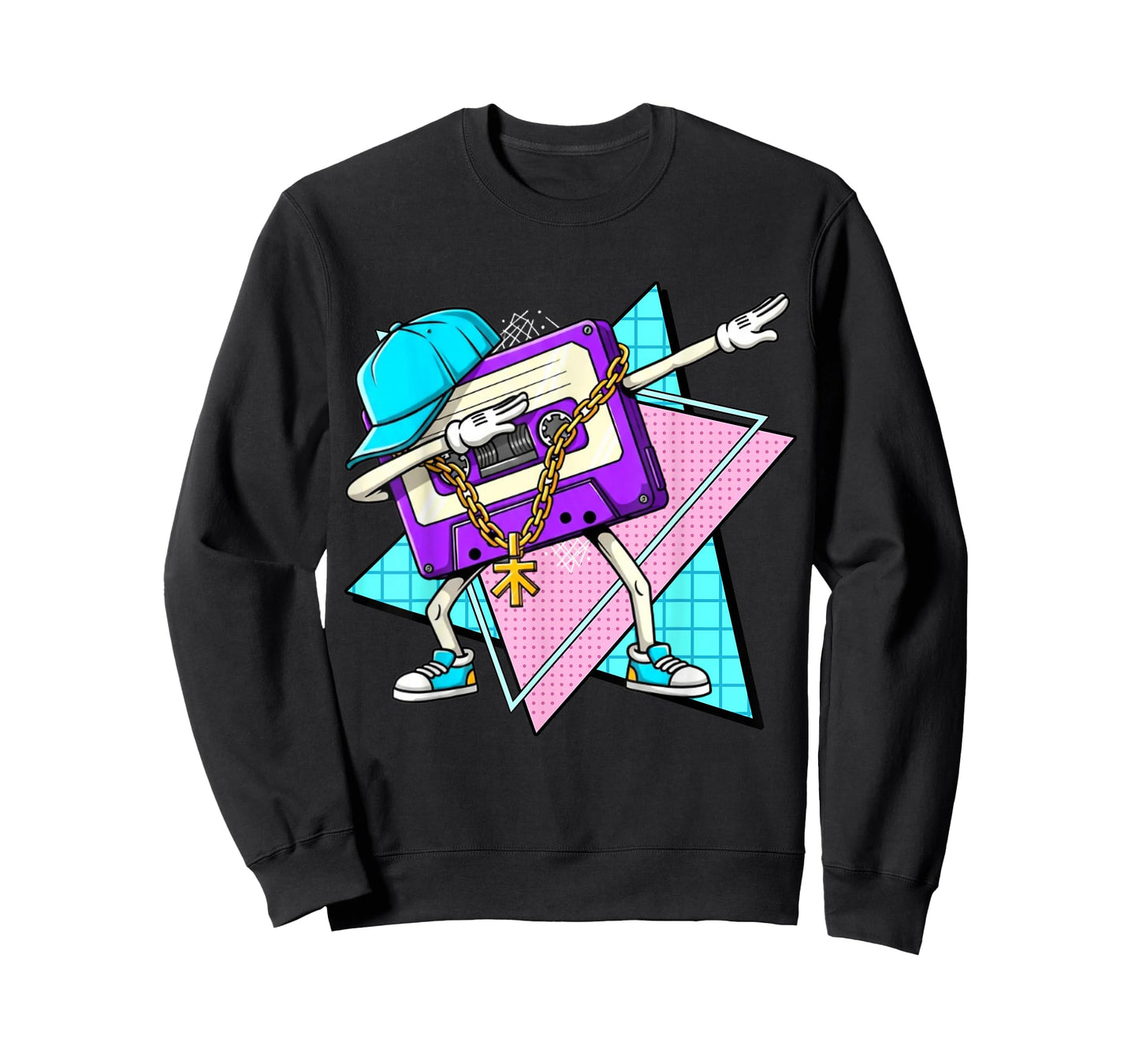 Funny Dabbing Cassette Tape 70s 80s 80s Outfit Nostalgia T-Shirt