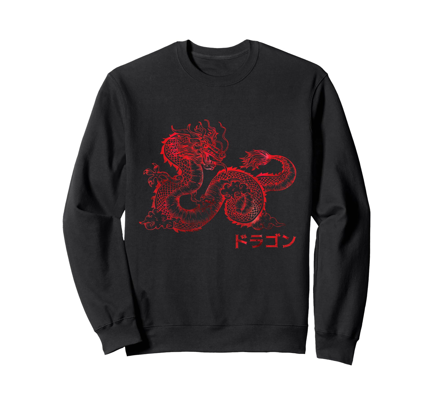 Japanese Aesthetic Red Dragon Symbol Kanji Japan Tattoo Art T-Shirt