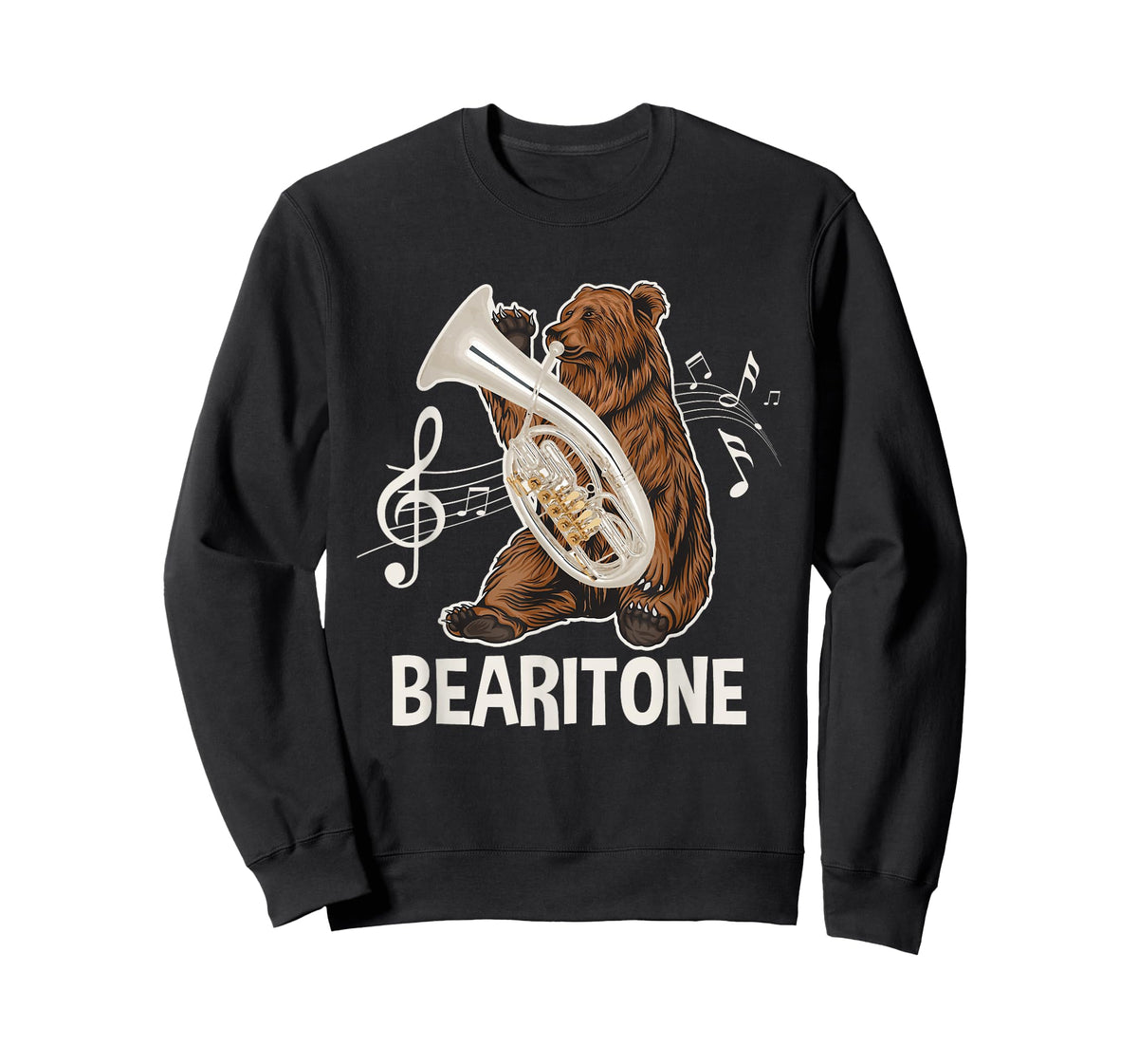 Bearitone - Baritone Player Euphonium Lover Marching Band T-Shirt