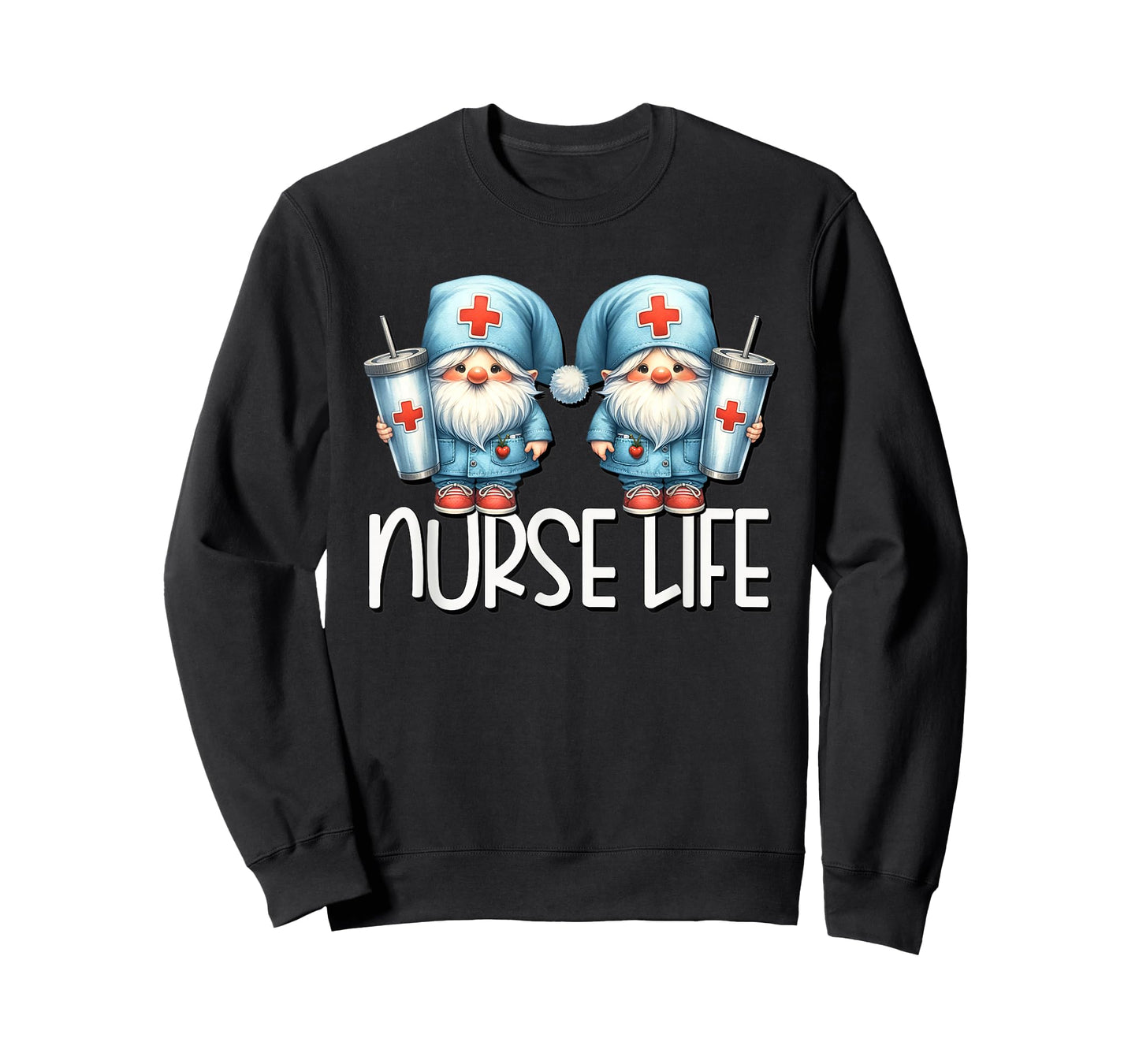 Coffee Nurse Life Needs Coffee Gnome Graphic For Nurses T-Shirt