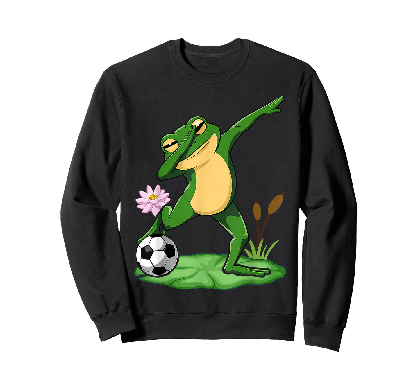 Dabbing Frog Soccer Cute Froggy Goal Crazy Dab Player T-Shirt