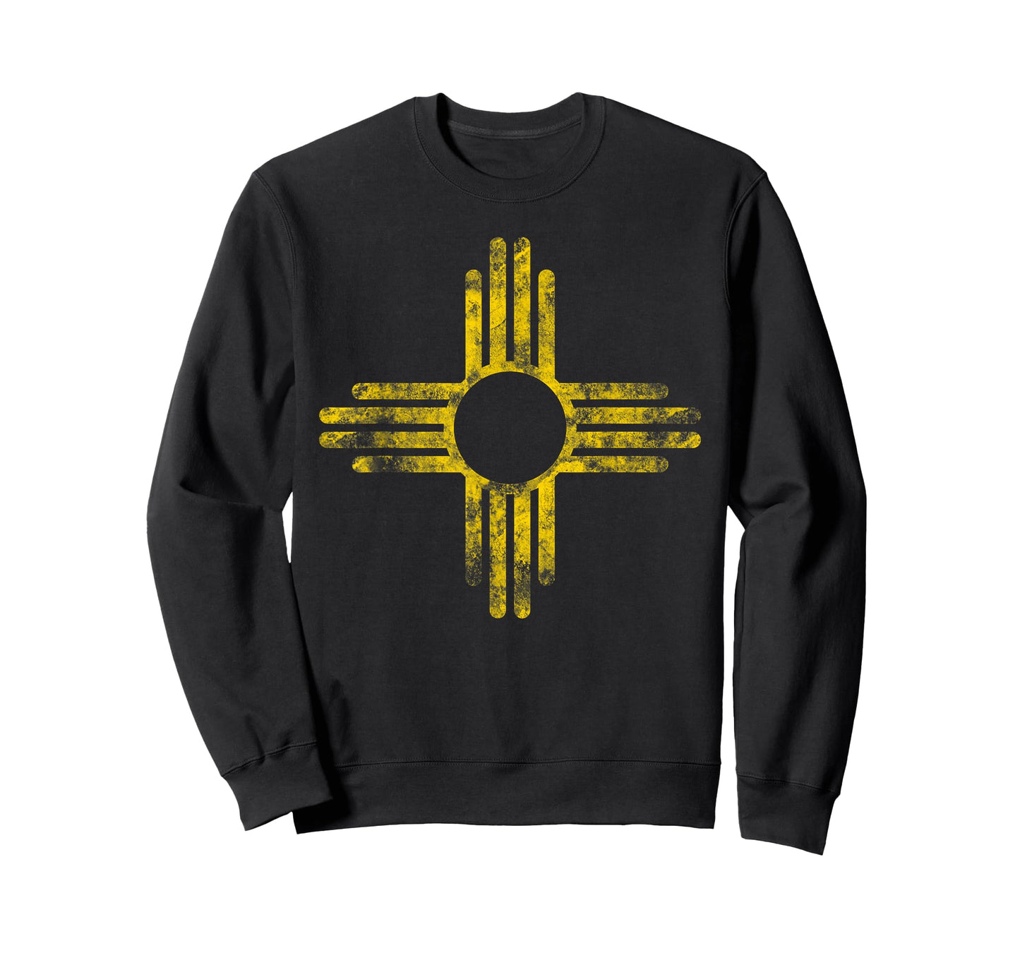 Vintage New Mexico Flag Yellow Zia Sun Symbol T-Shirt