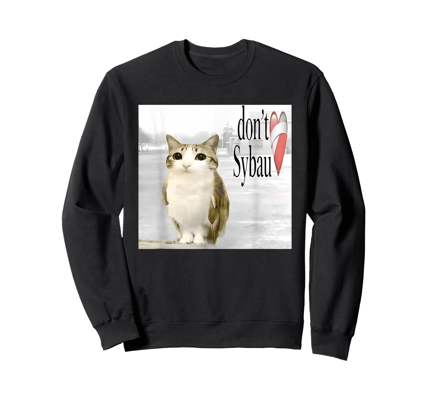 Funny Cat Owl Unhinged Brainrot Meme Meowl Don't SYBAU T-Shirt