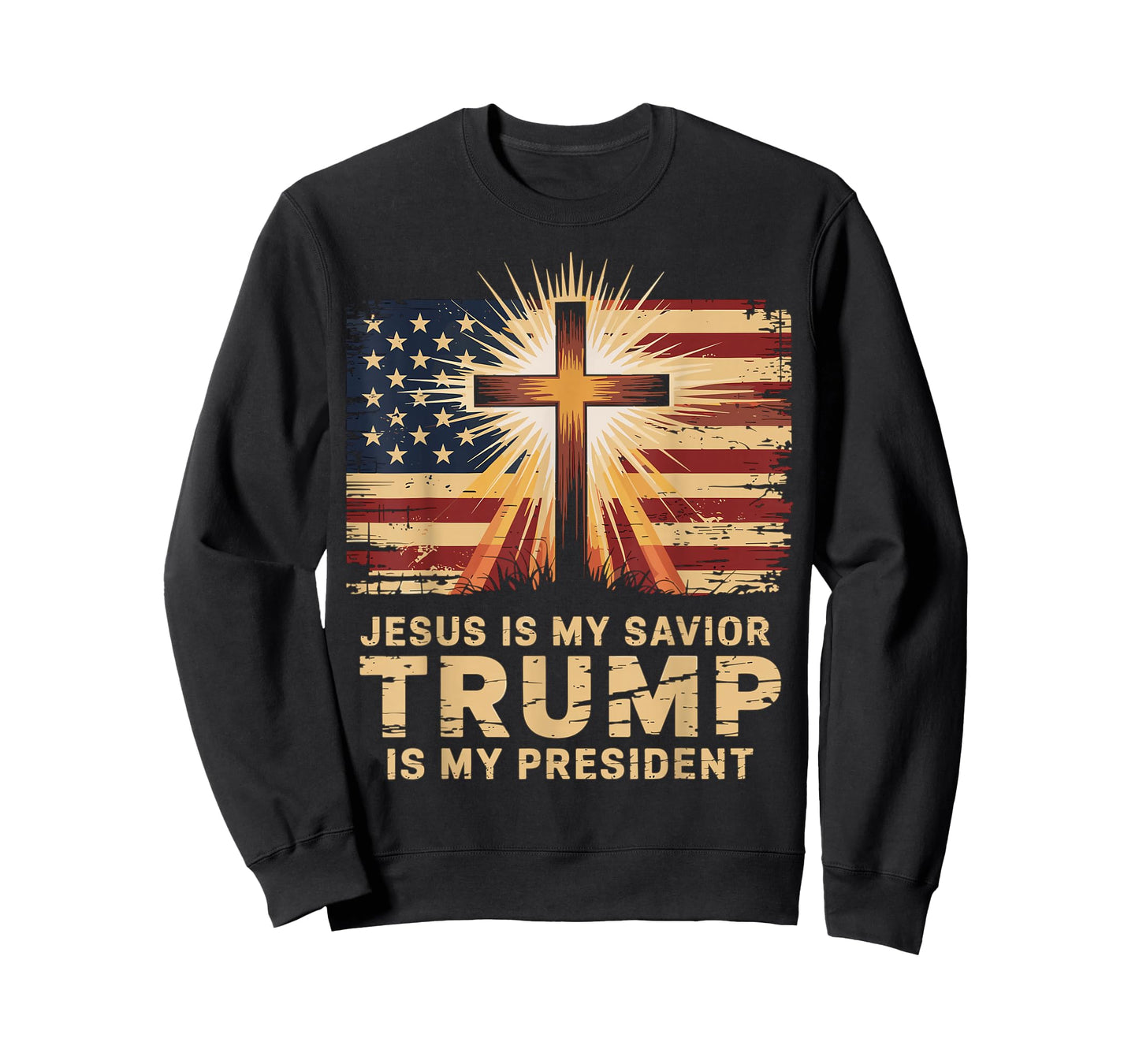 Jesus is My Savior Trump is My President Biblical T-Shirt