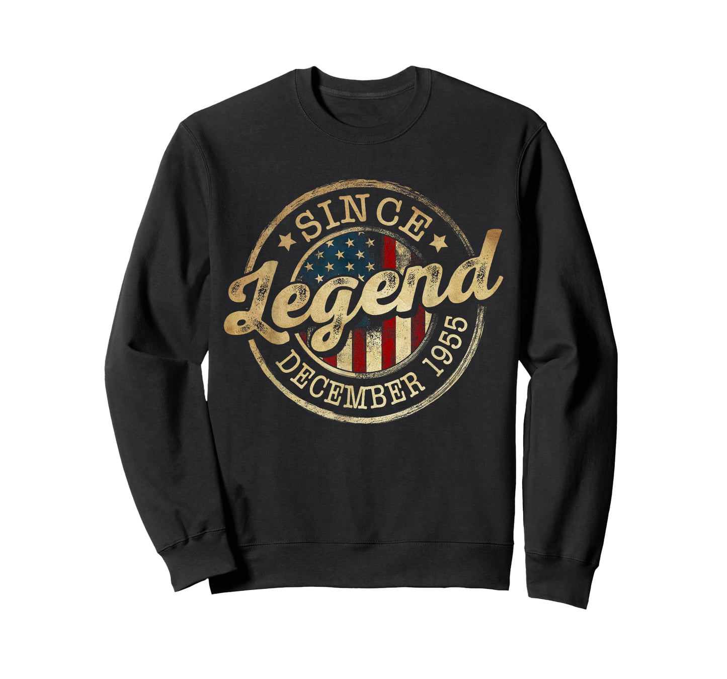 Legend Since December 1955 Vintage 70th Birthday T-Shirt