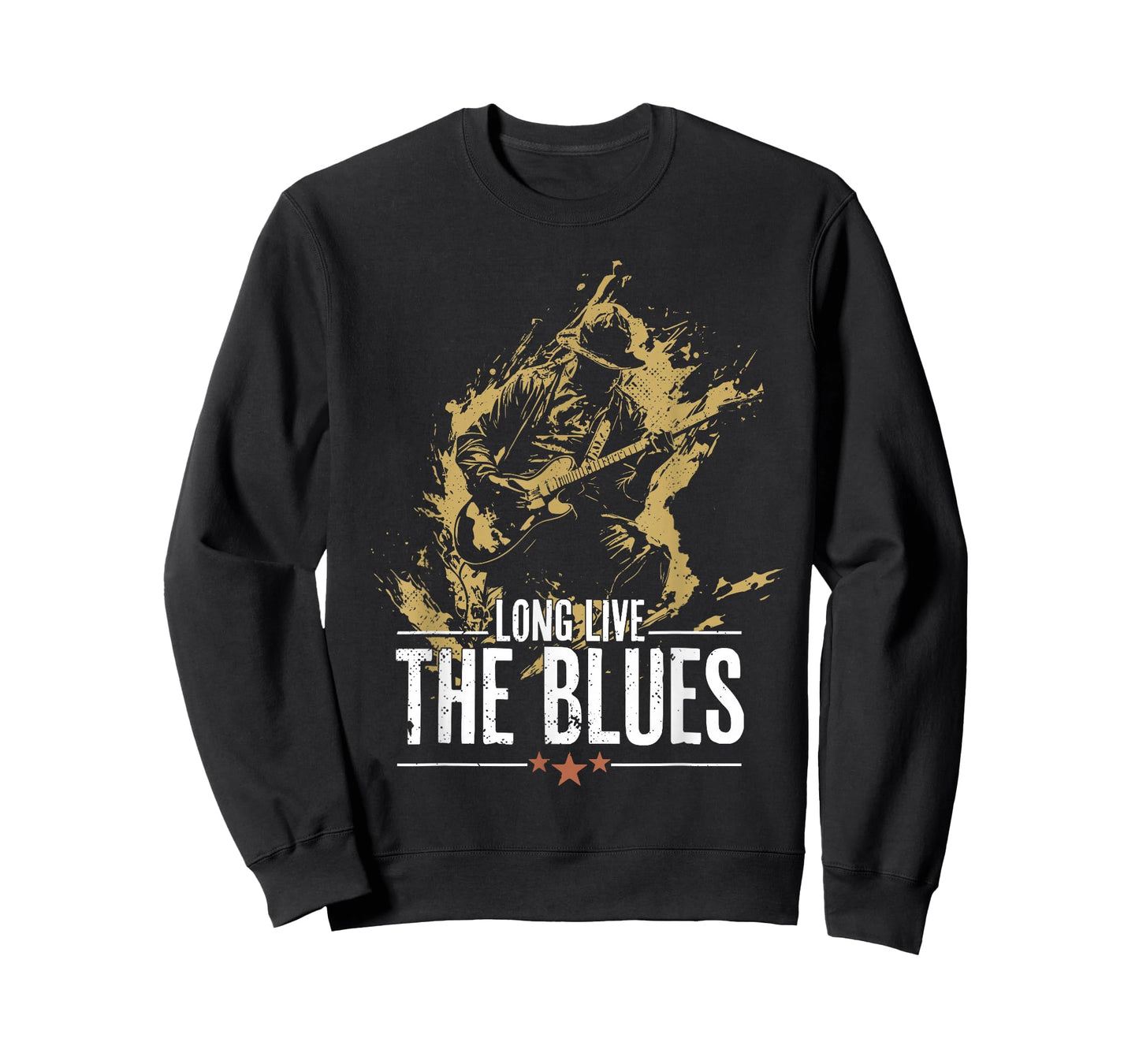 Blues Music Guitar for Guitarist Vintage T-Shirt