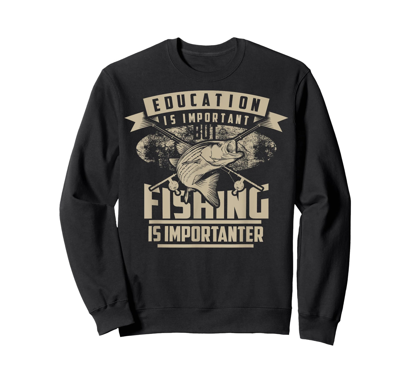 Education Is Important But Fishing Is Importanter Shirt Gift T-Shirt