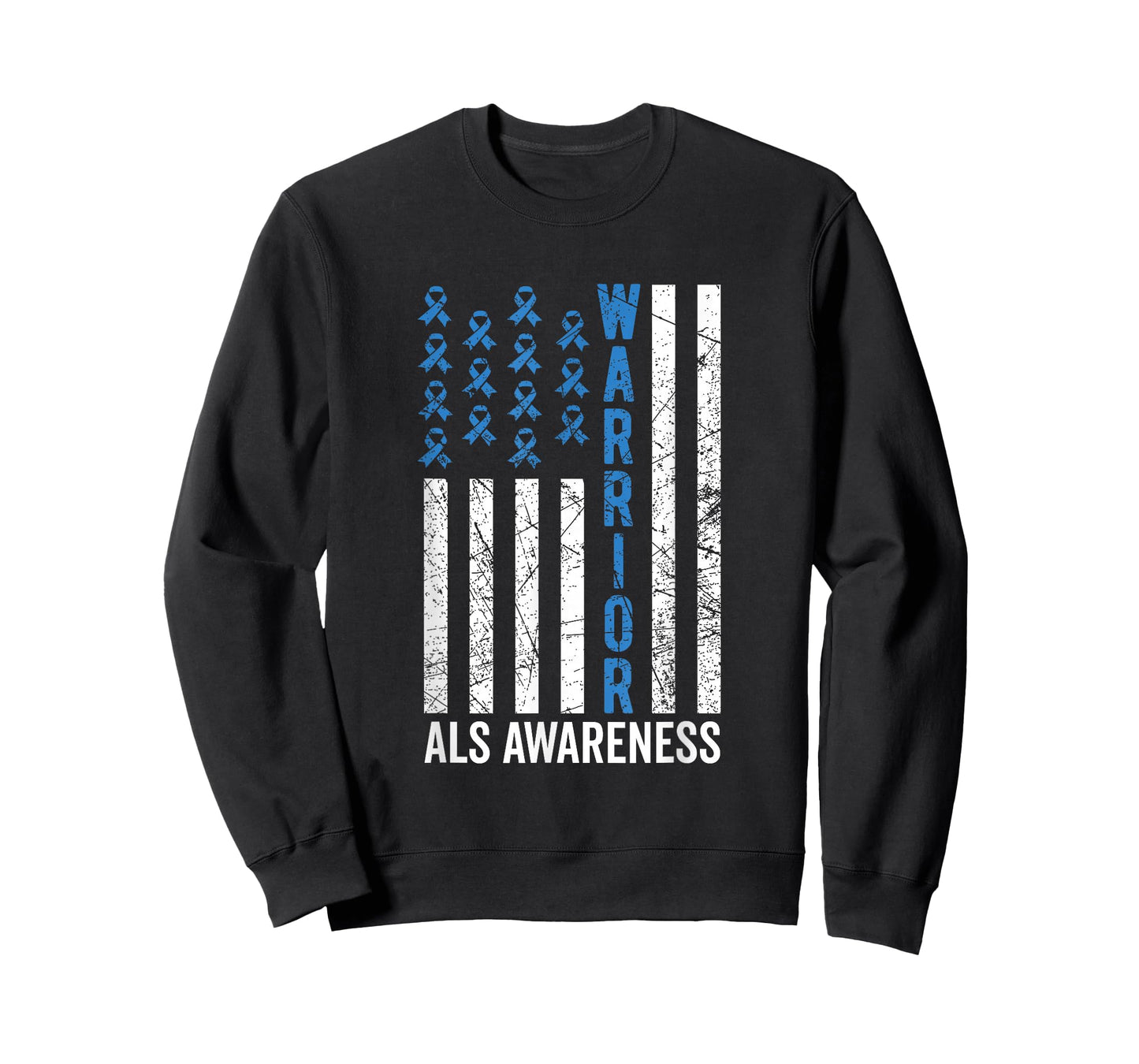 Blue Warrior For Women & Men ALS Awareness T-Shirt