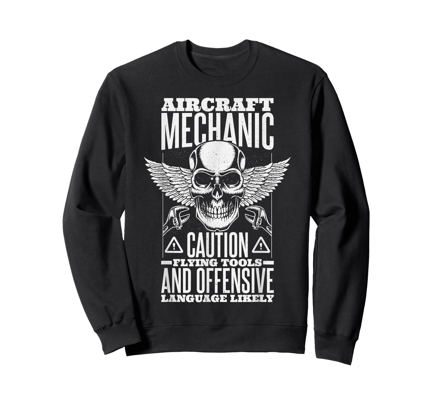 Aircraft Mechanic Flying Tools And Offensive Language, Plane T-Shirt