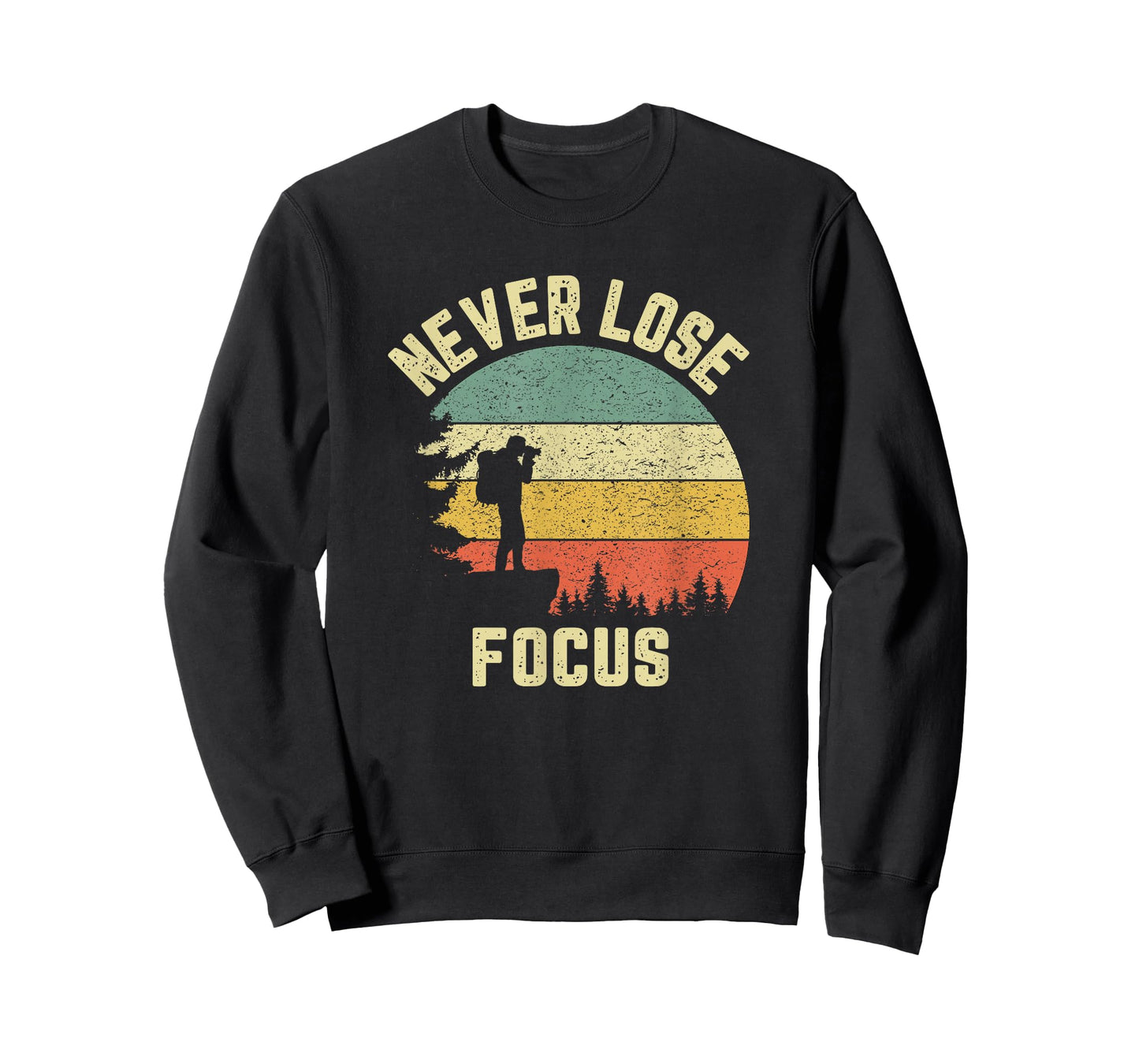 Funny Photographer Camera Never Lose Focus Photography T-Shirt