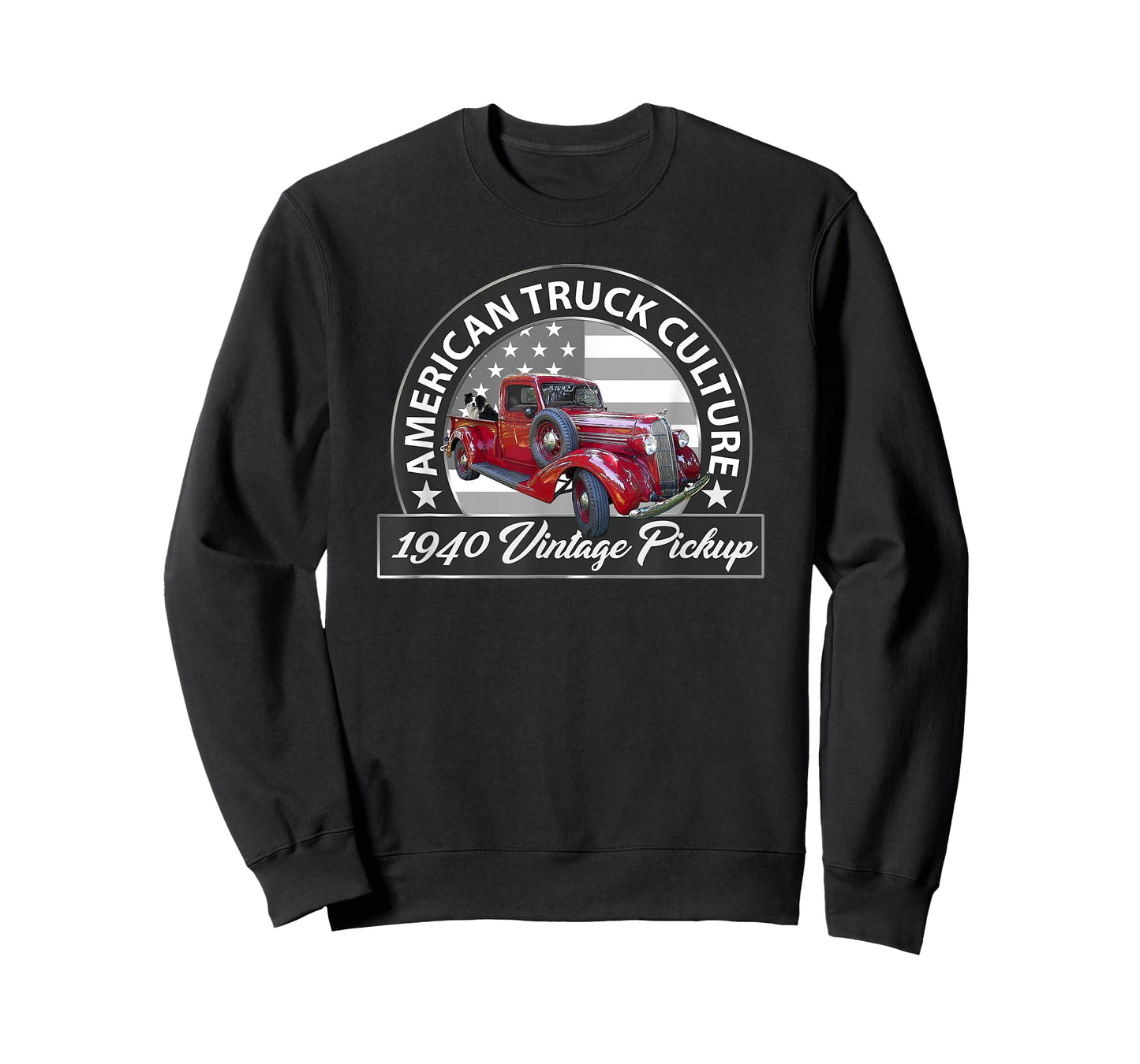 1940 VINTAGE RED PICKUP TRUCK, VINTAGE PRE-WAR ERA, CAR GUYS T-Shirt