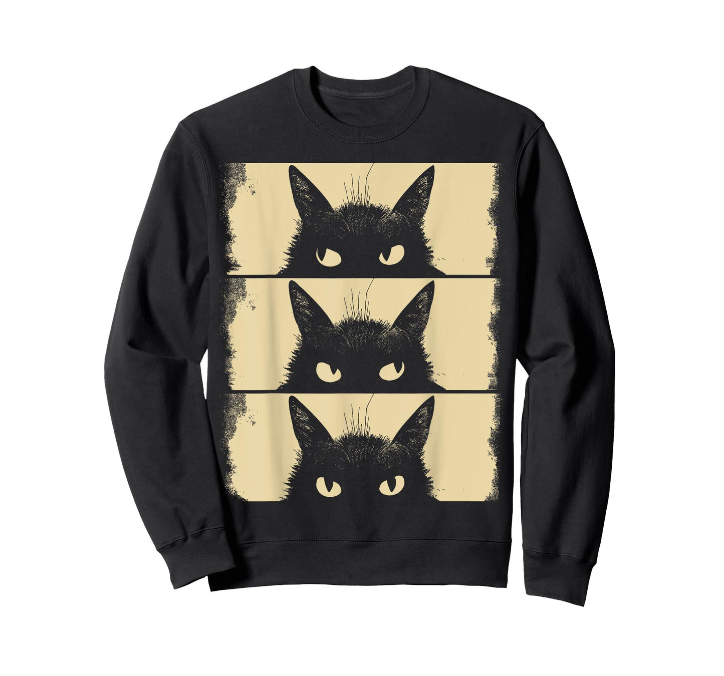 Cat Lover, Grumpy Black Kitten, Cat Mom, Cat Dad T-Shirt