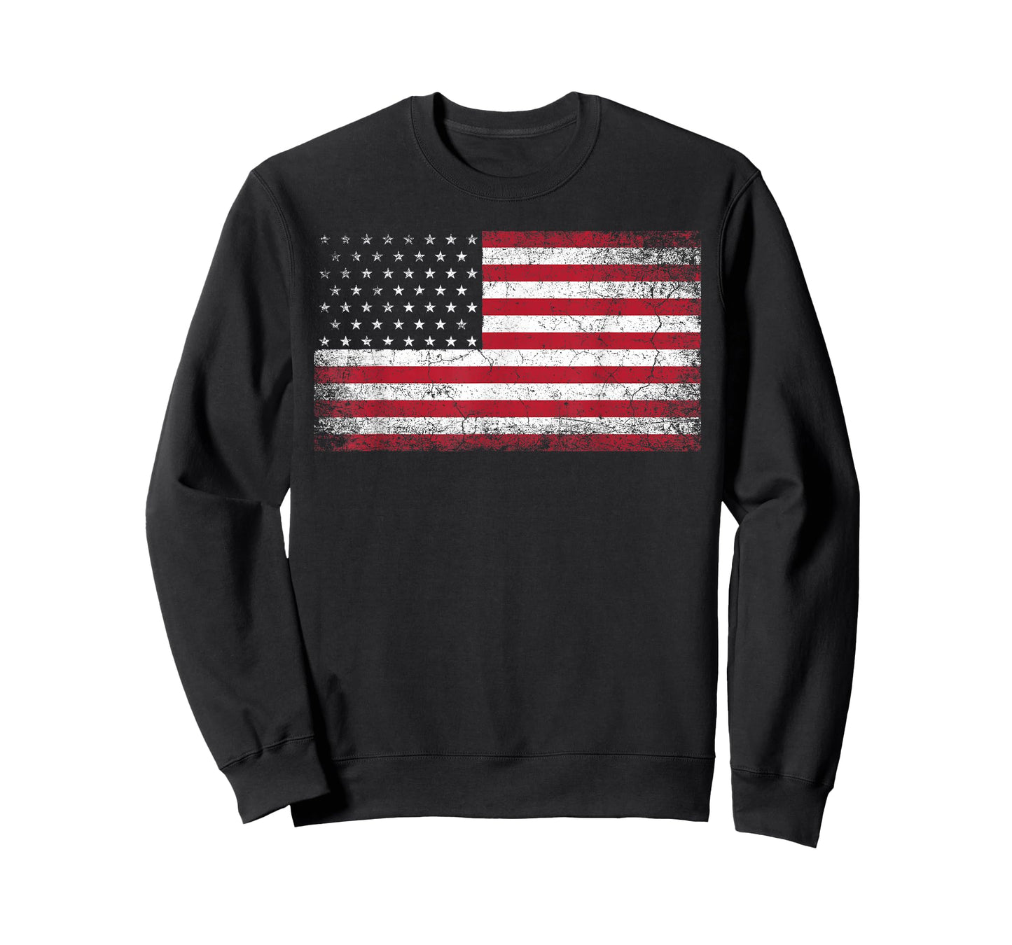 4th of July American Flag Vintage Country T-Shirt Small