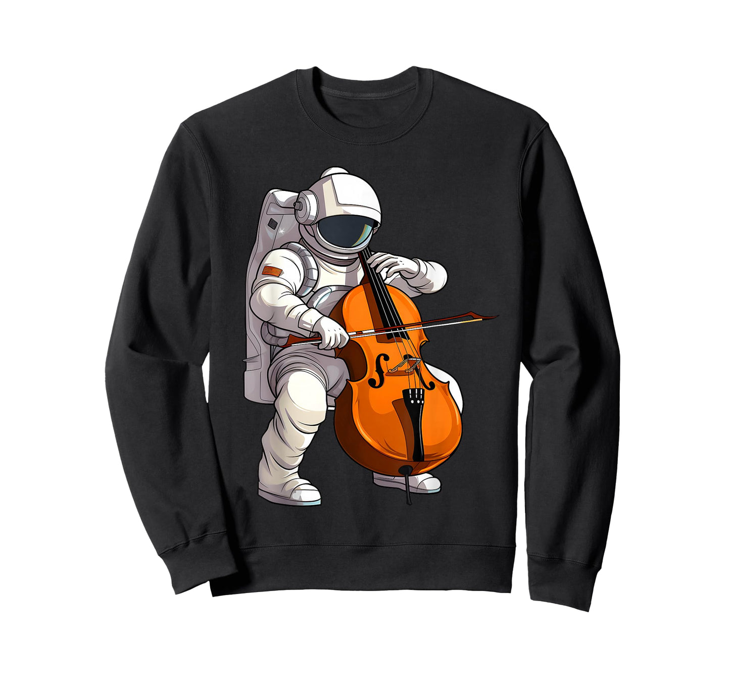 Cool Cello Art Cellist Music Cello Player Astronaut Design T-Shirt