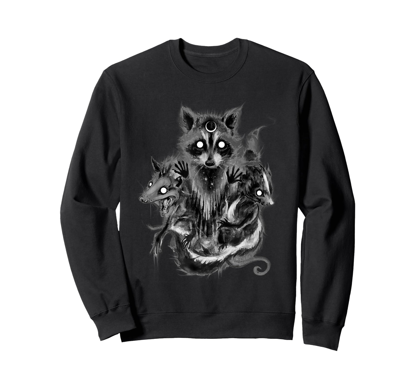 Team Trash Spirit Opossum Raccoon Skunk Local Street Cats T-Shirt