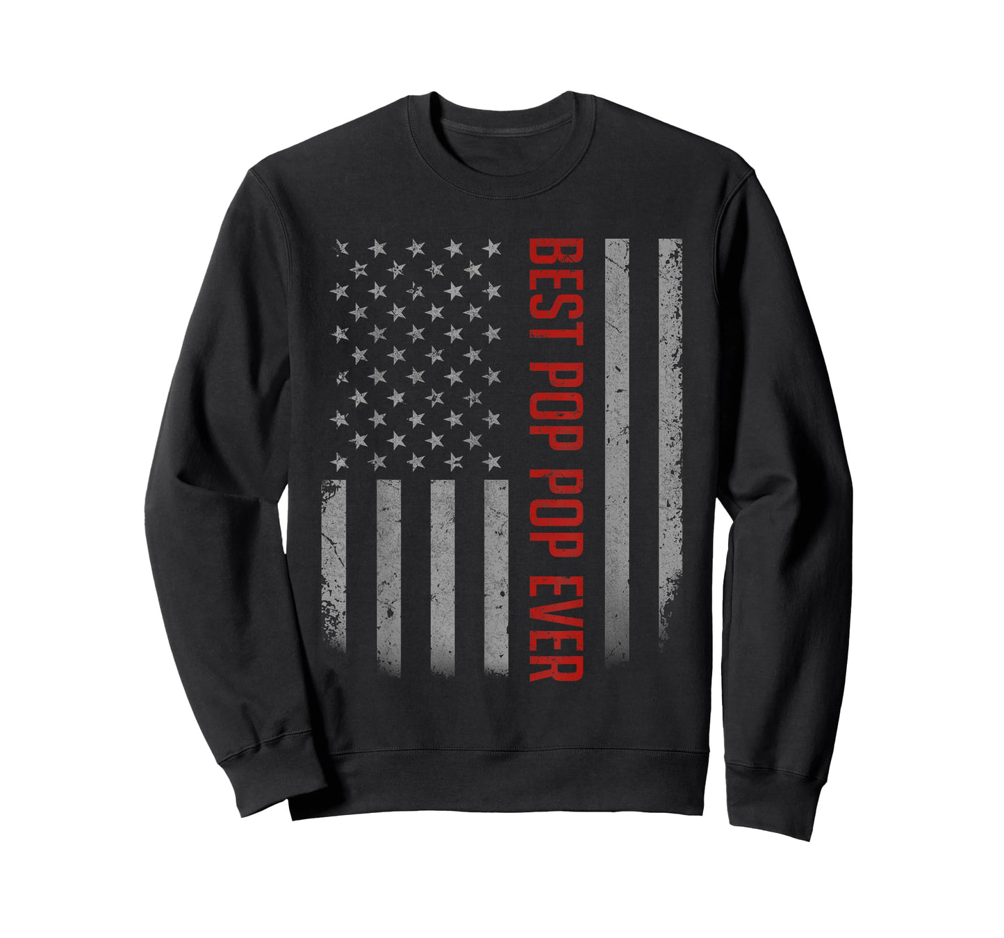Best Pop Pop Ever American Flag Gifts For Father's day T-Shirt for Men