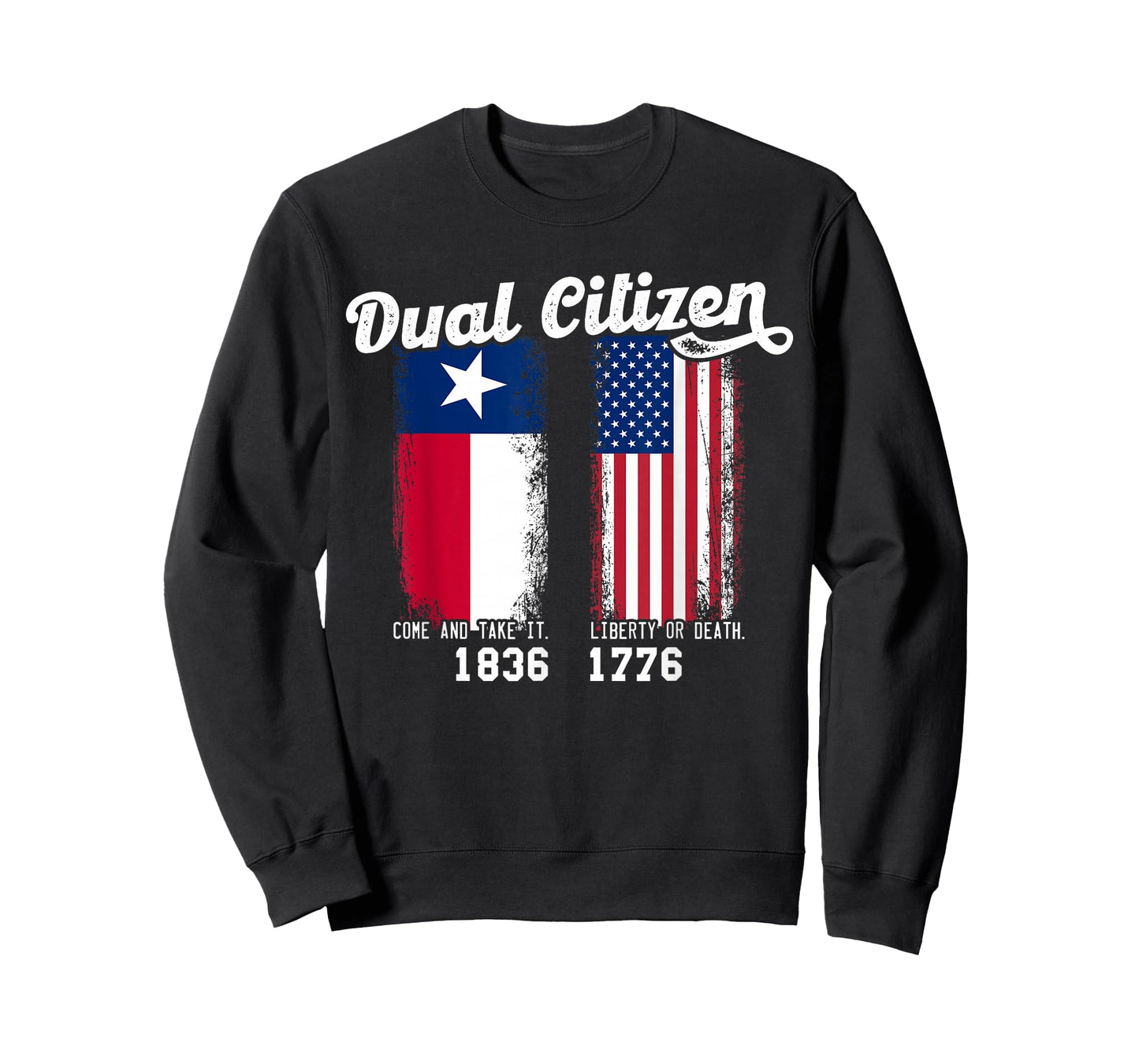 True Texan Dual Citizen Patriot Love Texas And America T-Shirt