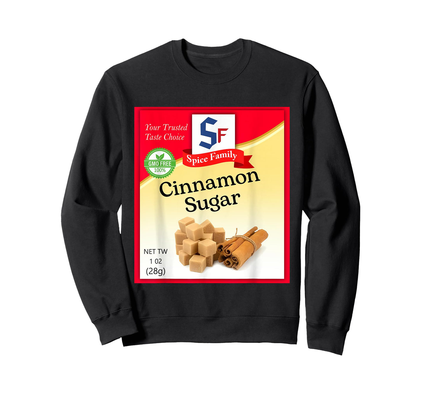 Cinnamon Sugar Condiment Holiday Spice Group Costumes T-Shirt