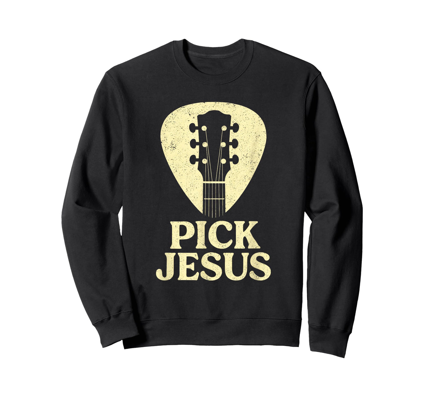 Pick Jesus - Christian Guitar Worship Pastor T-Shirt