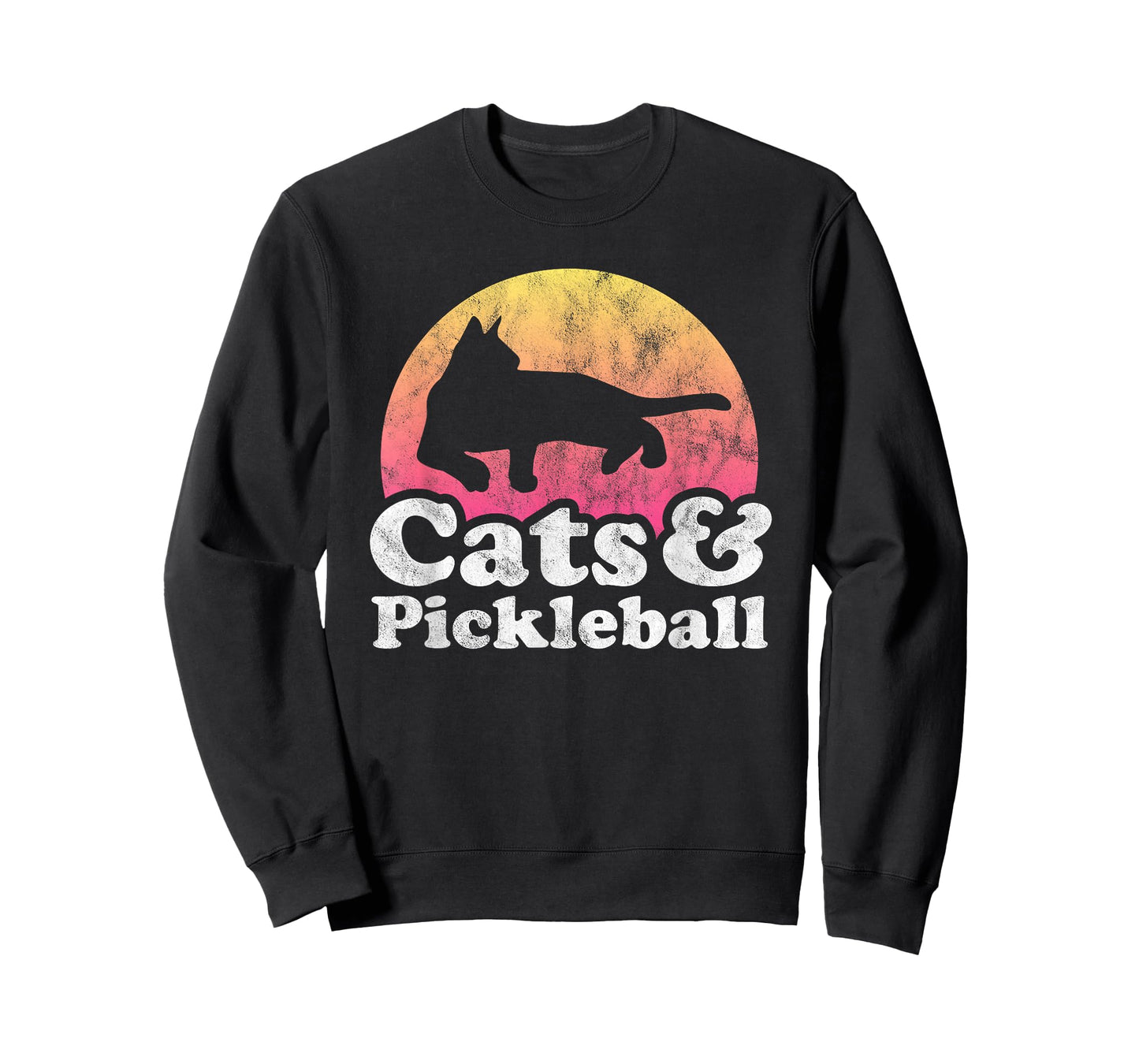 Cats and Pickleball Men's or Women's Cat T-Shirt