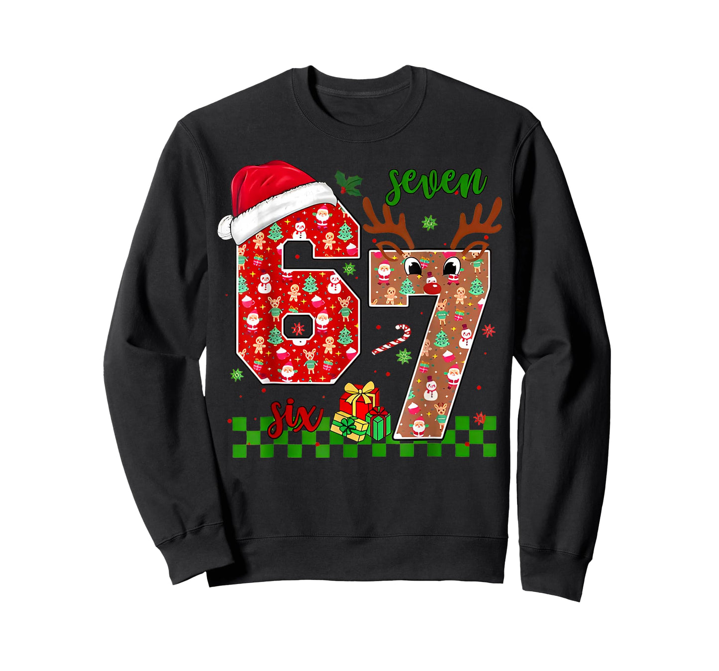 67 Meme Six Seven for Kids Women Men Boys Girls Christmas T-Shirt