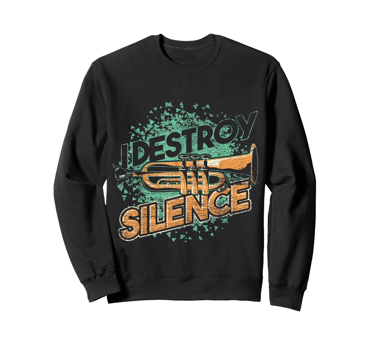 I Destroy Silence Trumpet T-Shirt