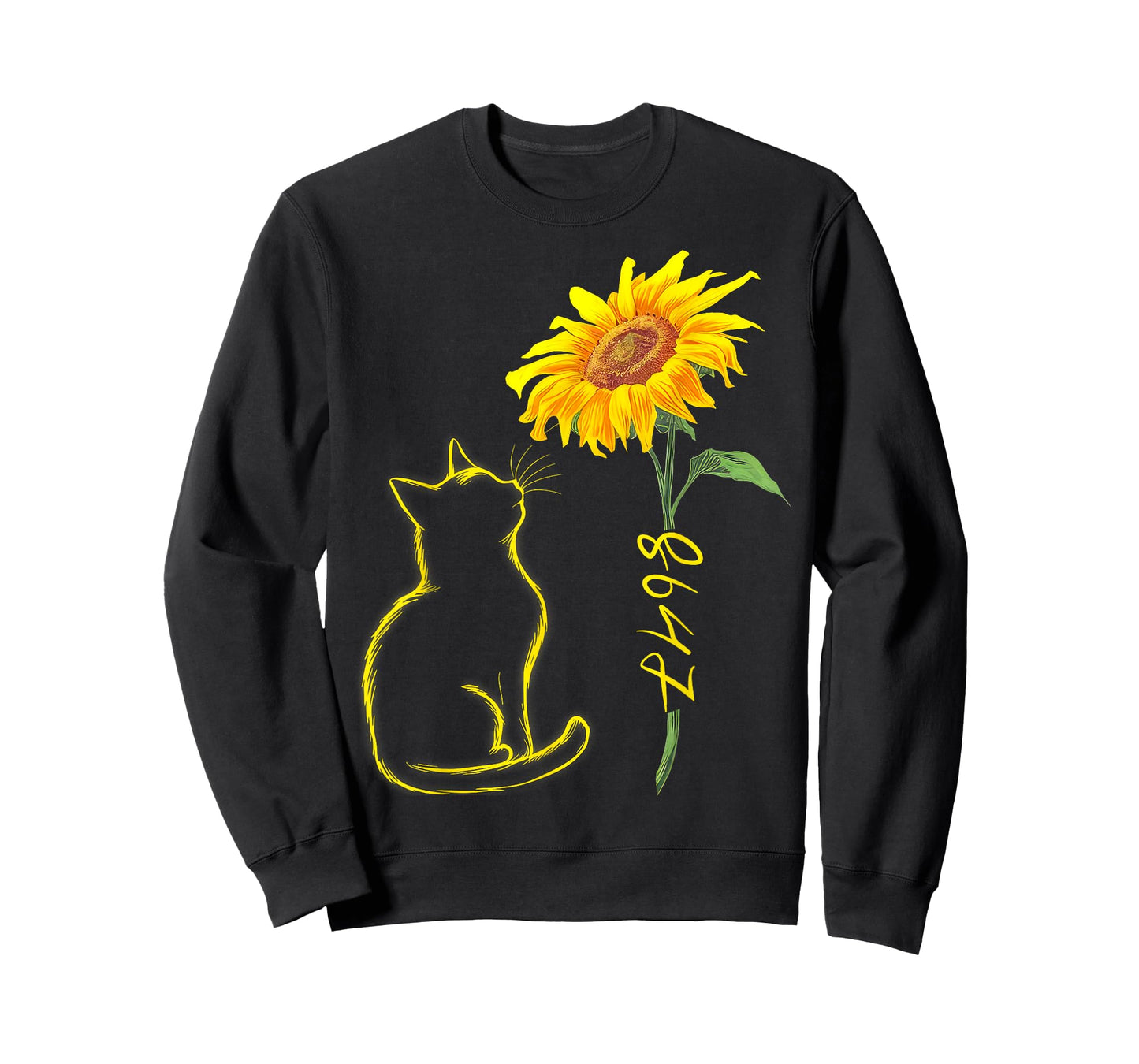 8647 Subtle Anti Trump 86 47 Cat Sunflower Floral Boho Style T-Shirt for Men Women