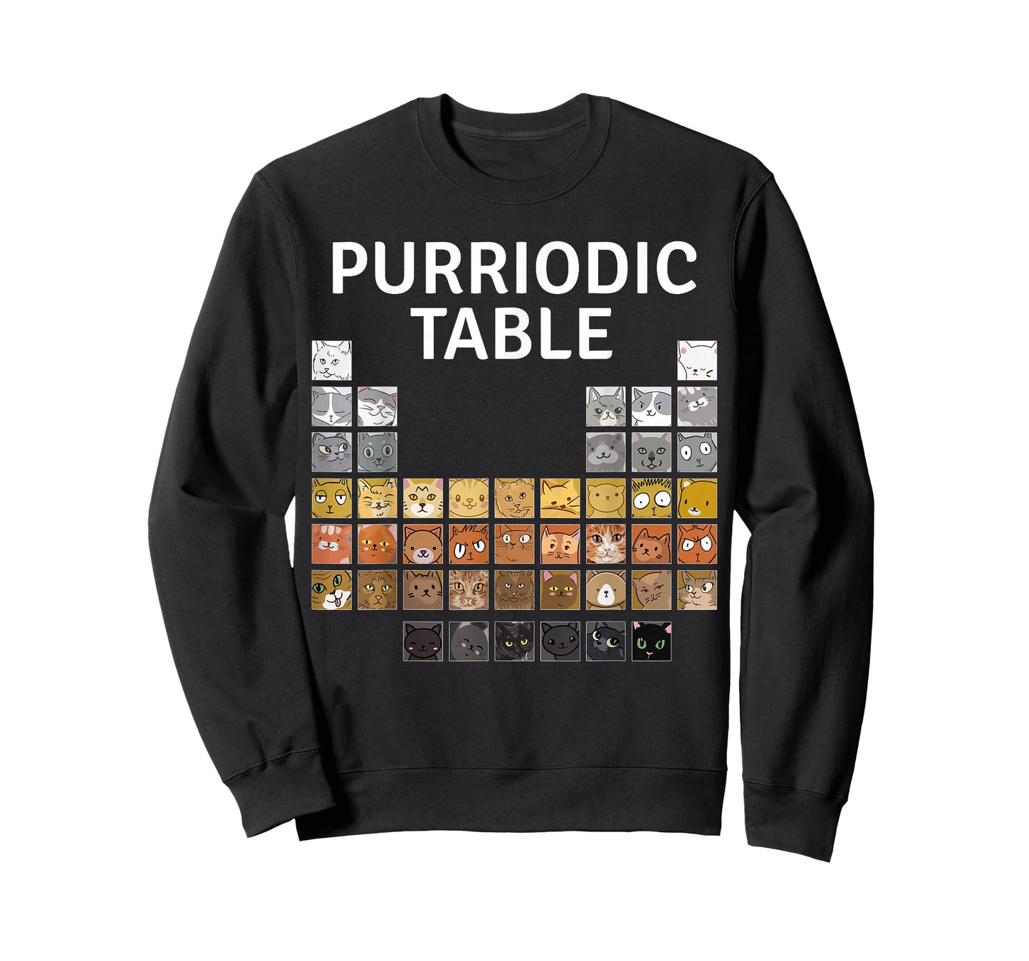 Chemistry Cat - Purriodic Table - Chemistry Pun Chemist T-Shirt