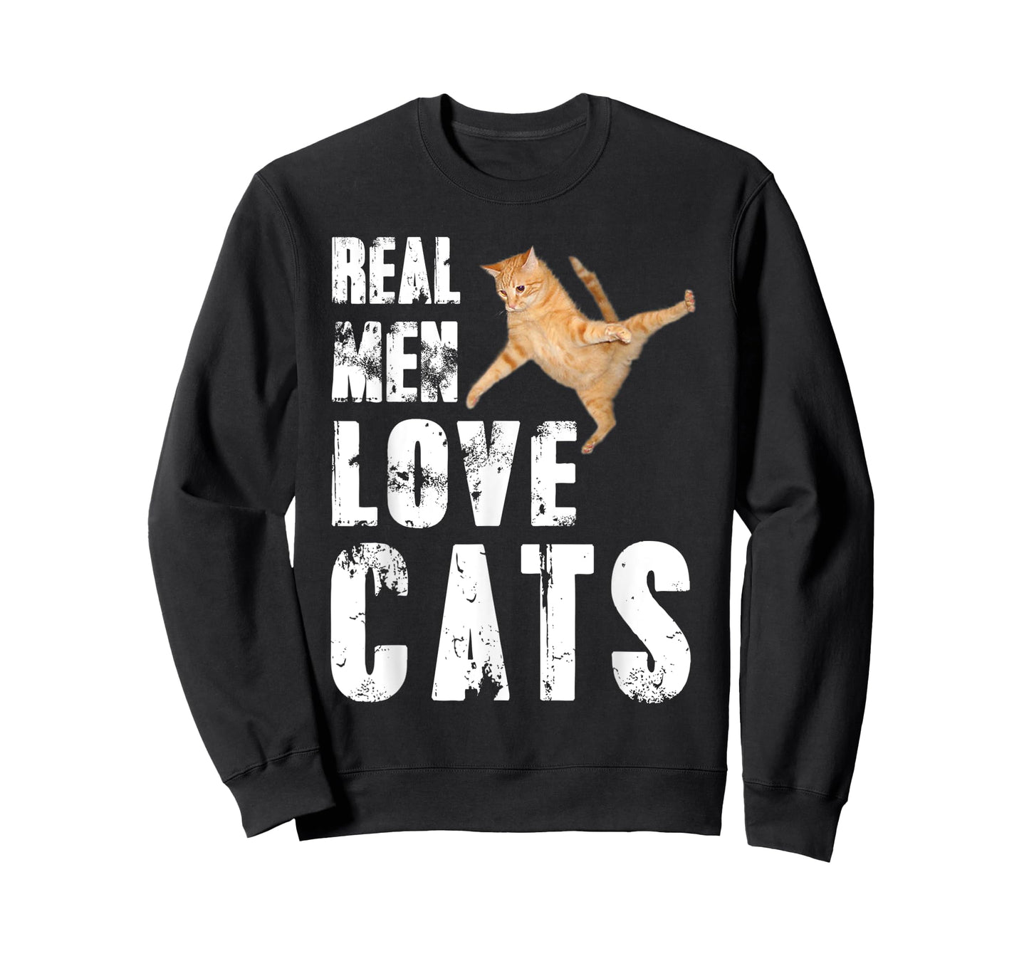 Real Men Love Cats Funny Cat Love T-shirt