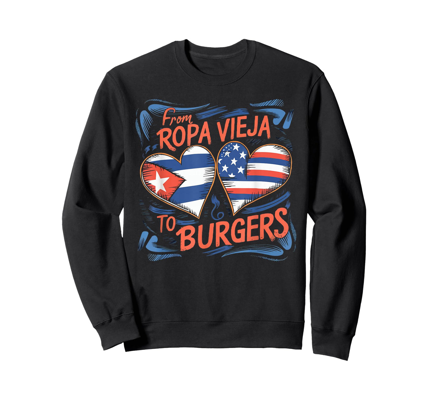 Half Cuban Half American USA Flag Cuba America T-Shirt