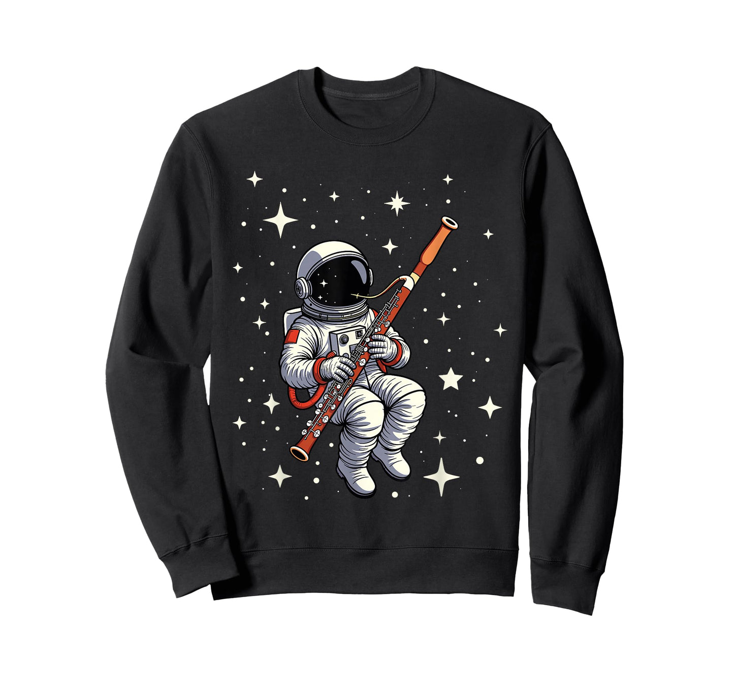 Astronaut Bassoon Player Music - Space Bassoonist T-Shirt