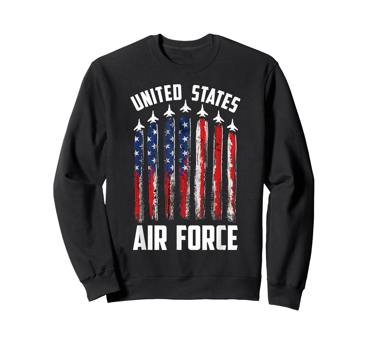 USA Flag Patriotic 4th of July Mens United States Air Force T-Shirt