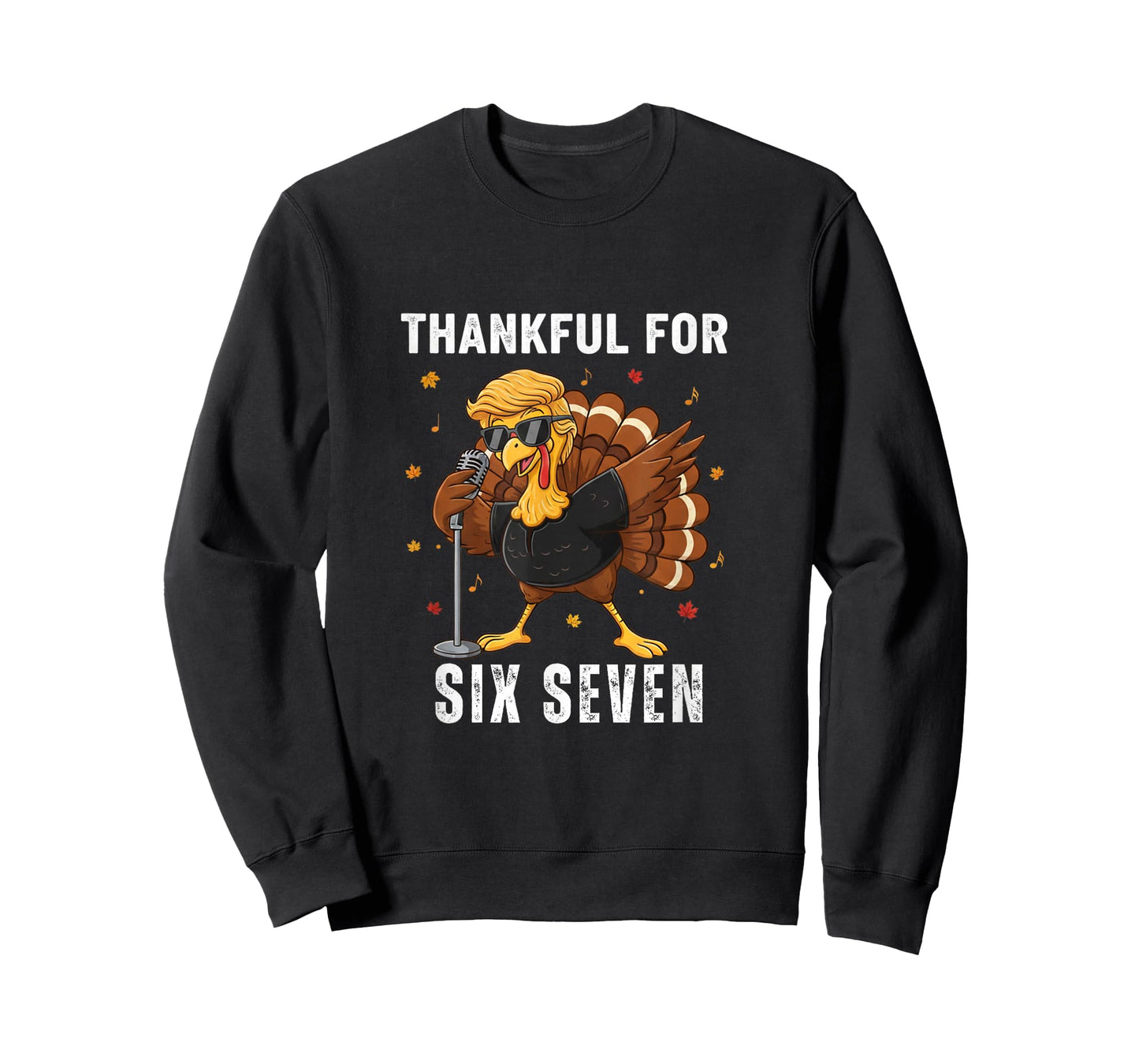 67 Thanksgiving Funny Six Seven Meme Brainrot Turkey Boys T-Shirt