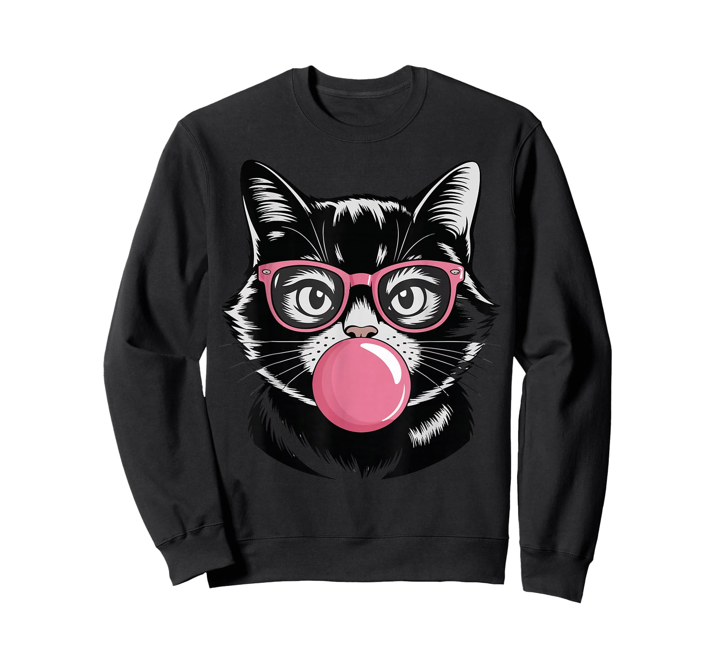 Cute Cat Bubble for Women Funny Cat Lovers T-Shirt
