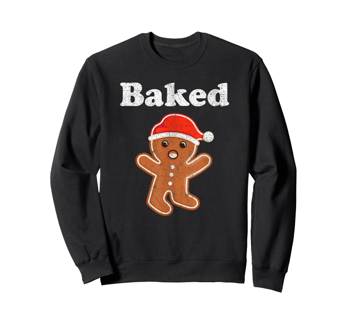 Funny Gingerbread Man Baked Cookie Baking Adult Christmas T-Shirt
