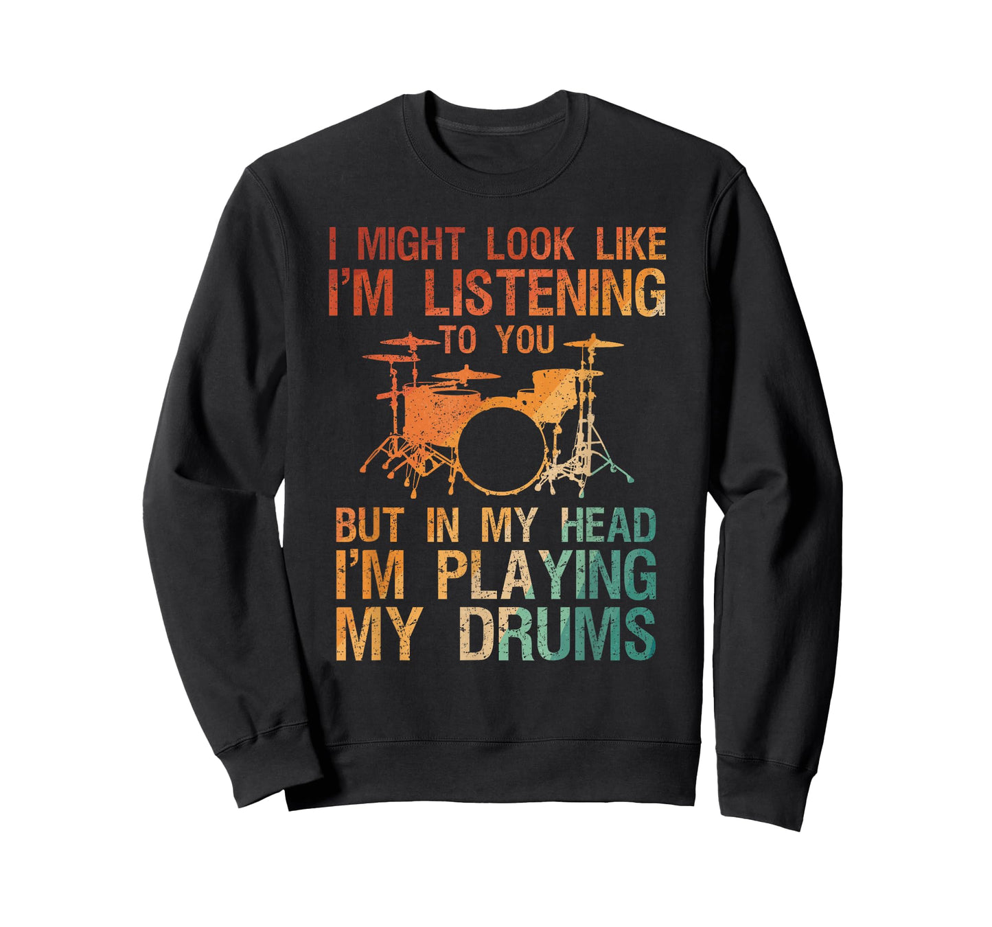 Funny Drummer Art for Men Women Drum Player Percussion Lover T-Shirt