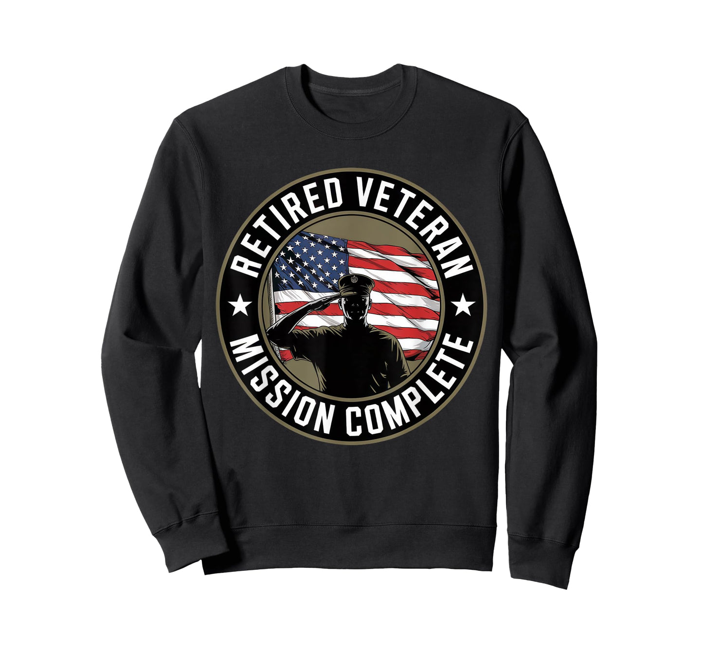 Patriotic Retired Veteran Day Proud US Army Vintage American T-Shirt