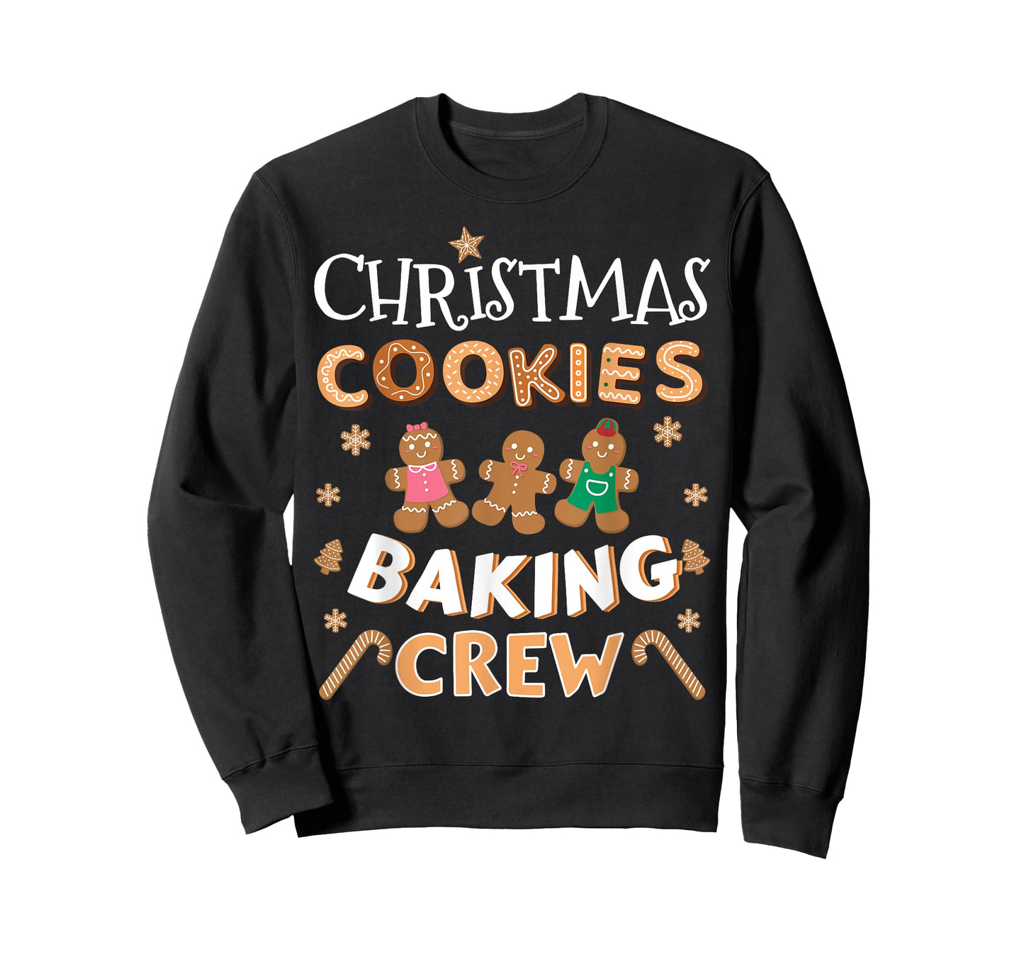 Christmas cookies baking crew for family xmas pajamas T-Shirt