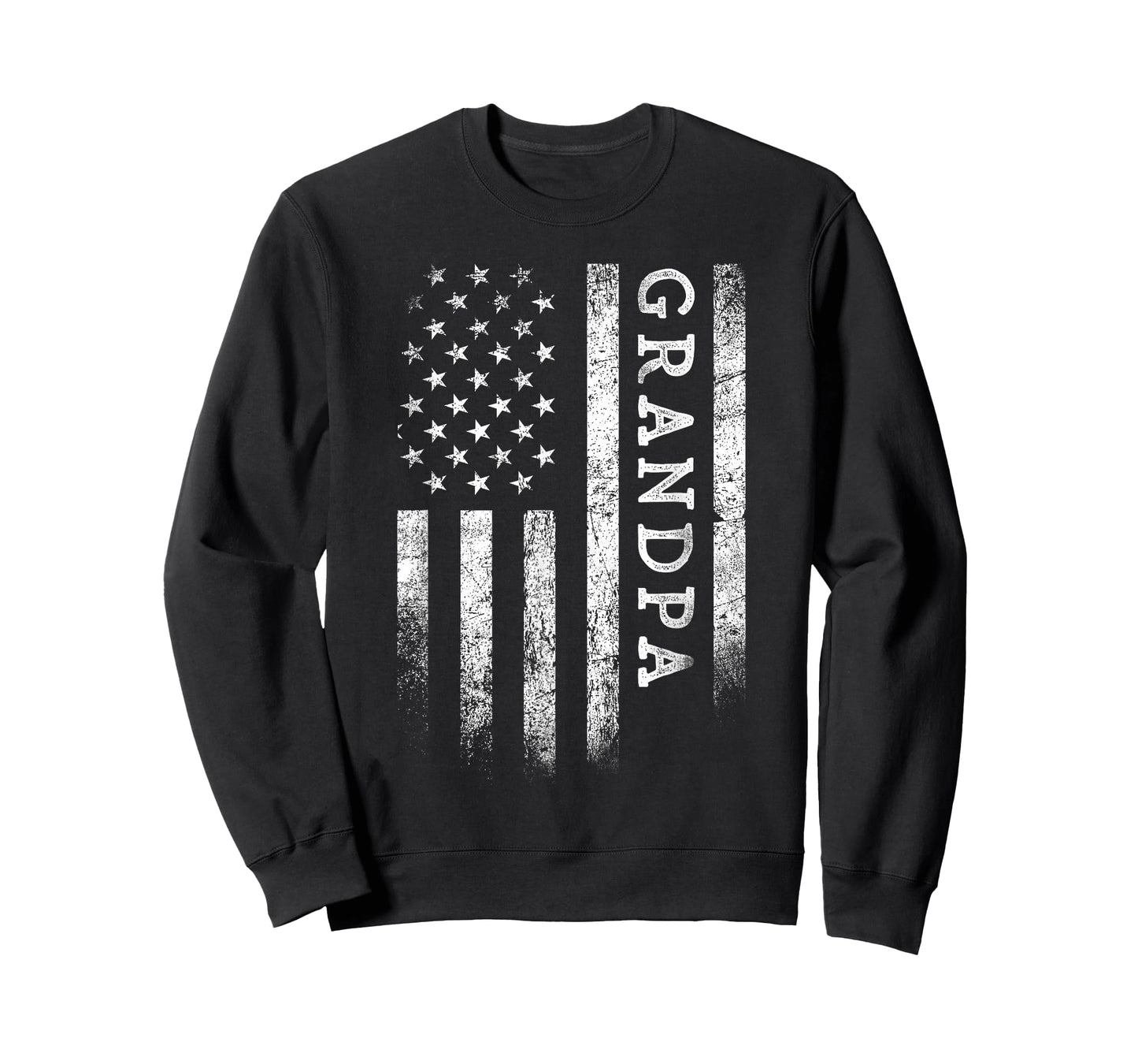 Grandpa American Flag Grandpa Gifts Patriotic Father's Day T-Shirt