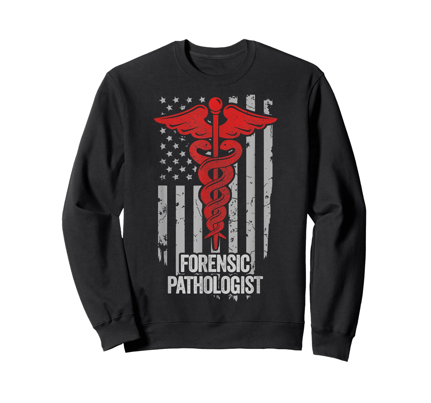 American Flag Forensic Pathologist Forensic Pathology T-Shirt for Women Men