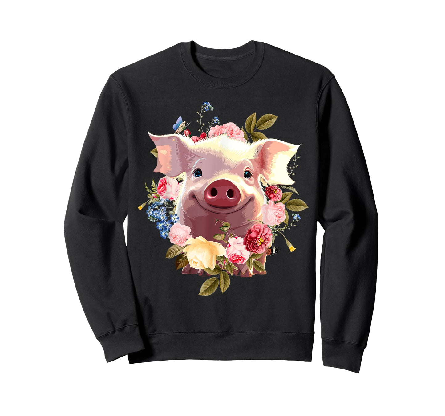 Cute Pig Lover Art For Women Girls Unique Piggy Pig Related T-Shirt