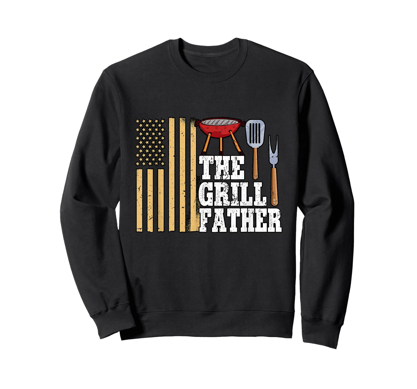 Barbecue Grill The Grillfather T-Shirt