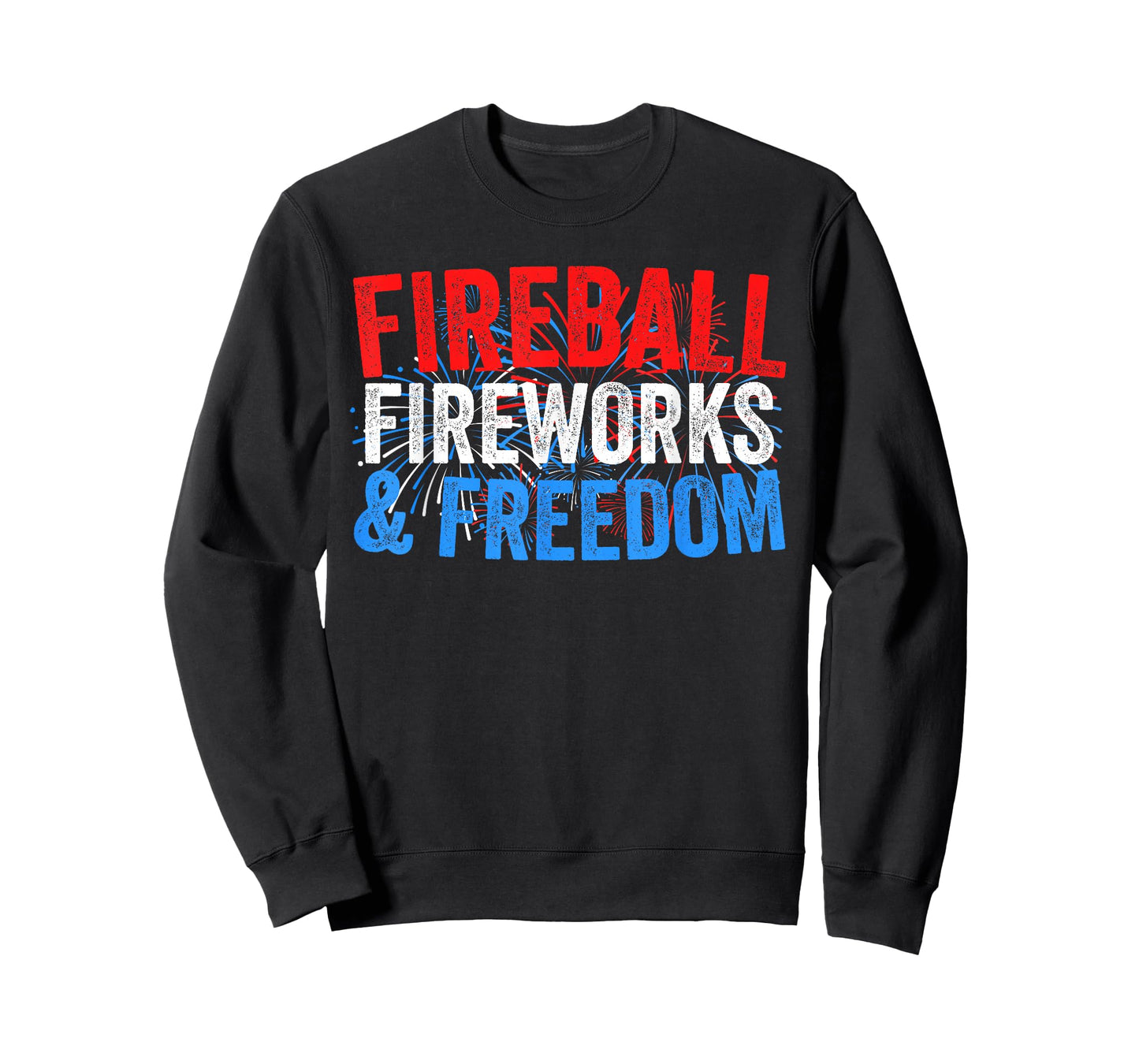 Fireball Fireworks and Freedom Shirt Men Women 4th of July T-Shirt