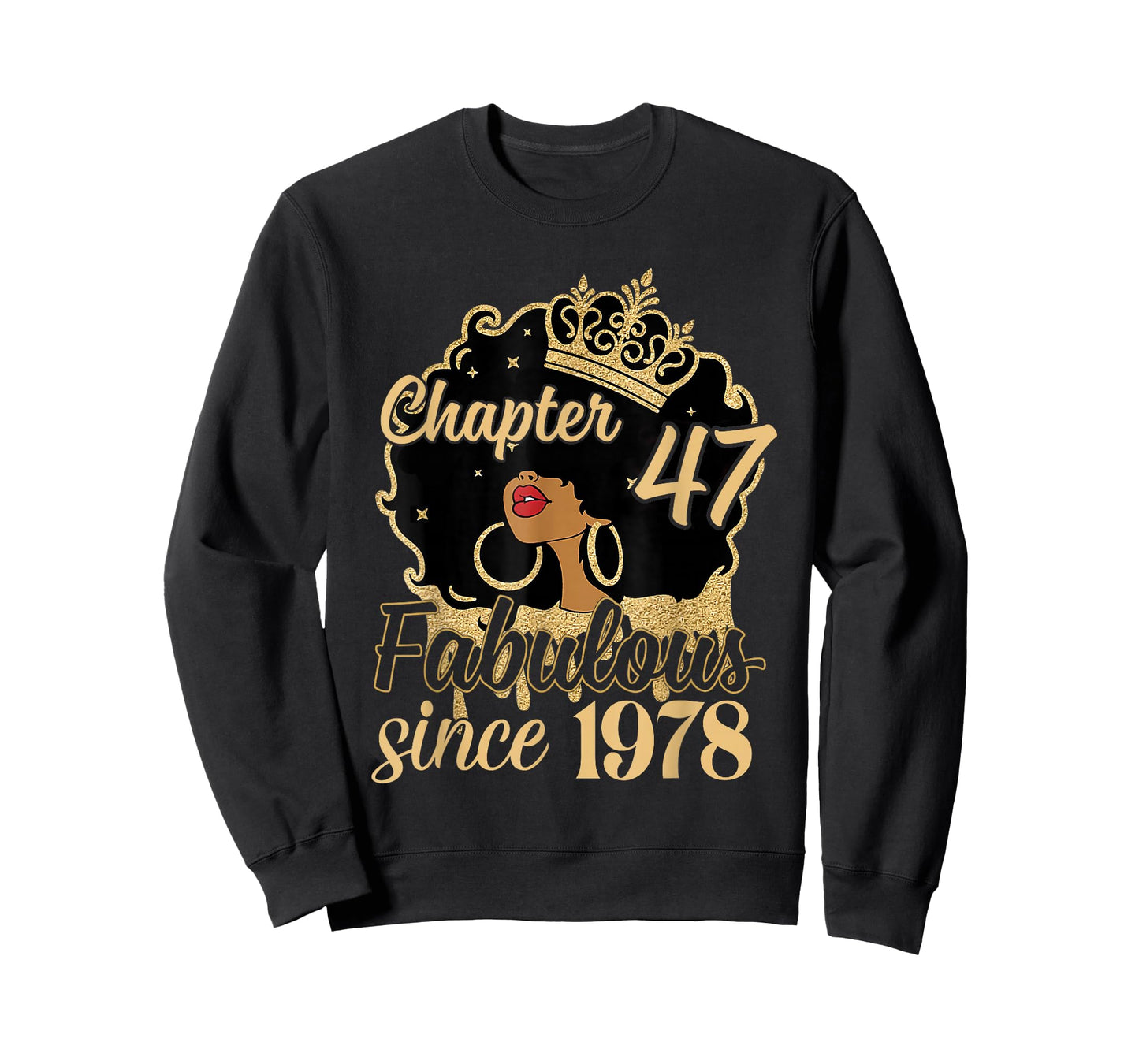 Chapter 47 Fabulous Since 1978 47th Birthday for Girls Women T-Shirt