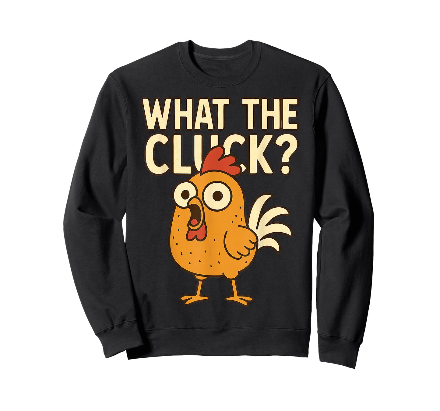 Funny Chicken What The Cluck Retro Gifts for Men Women Kid T-Shirt