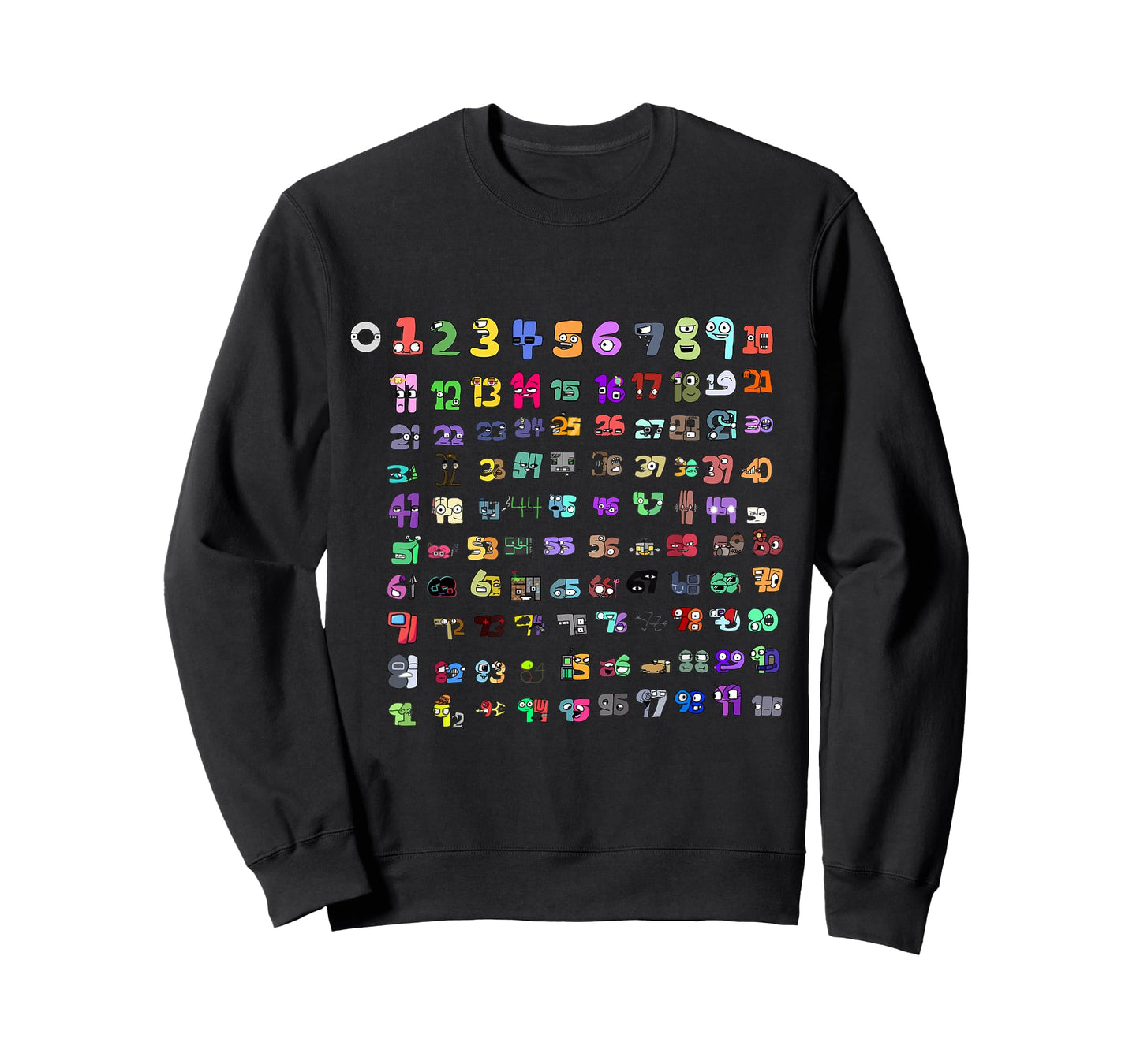 Number Lore 1-100 T-Shirt